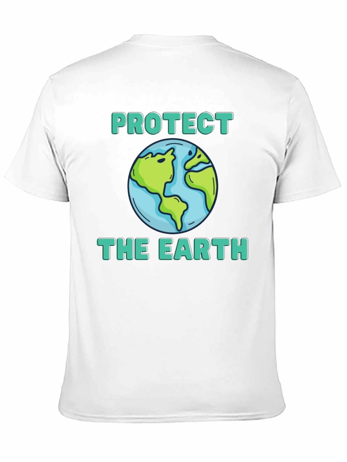 Protect the Earth Graphic Tee - Eco-Friendly Shirt