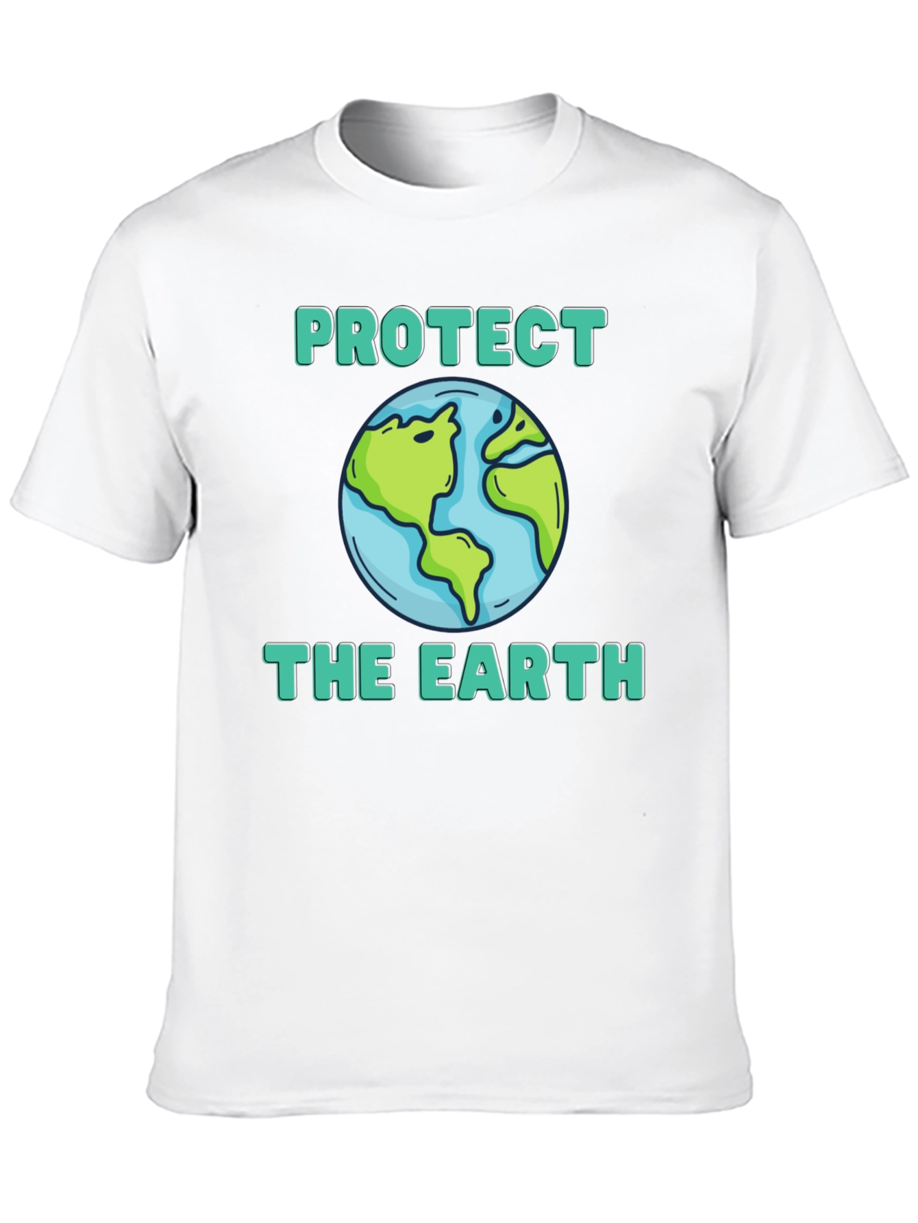 Protect the Earth Graphic Tee - Eco-Friendly Shirt