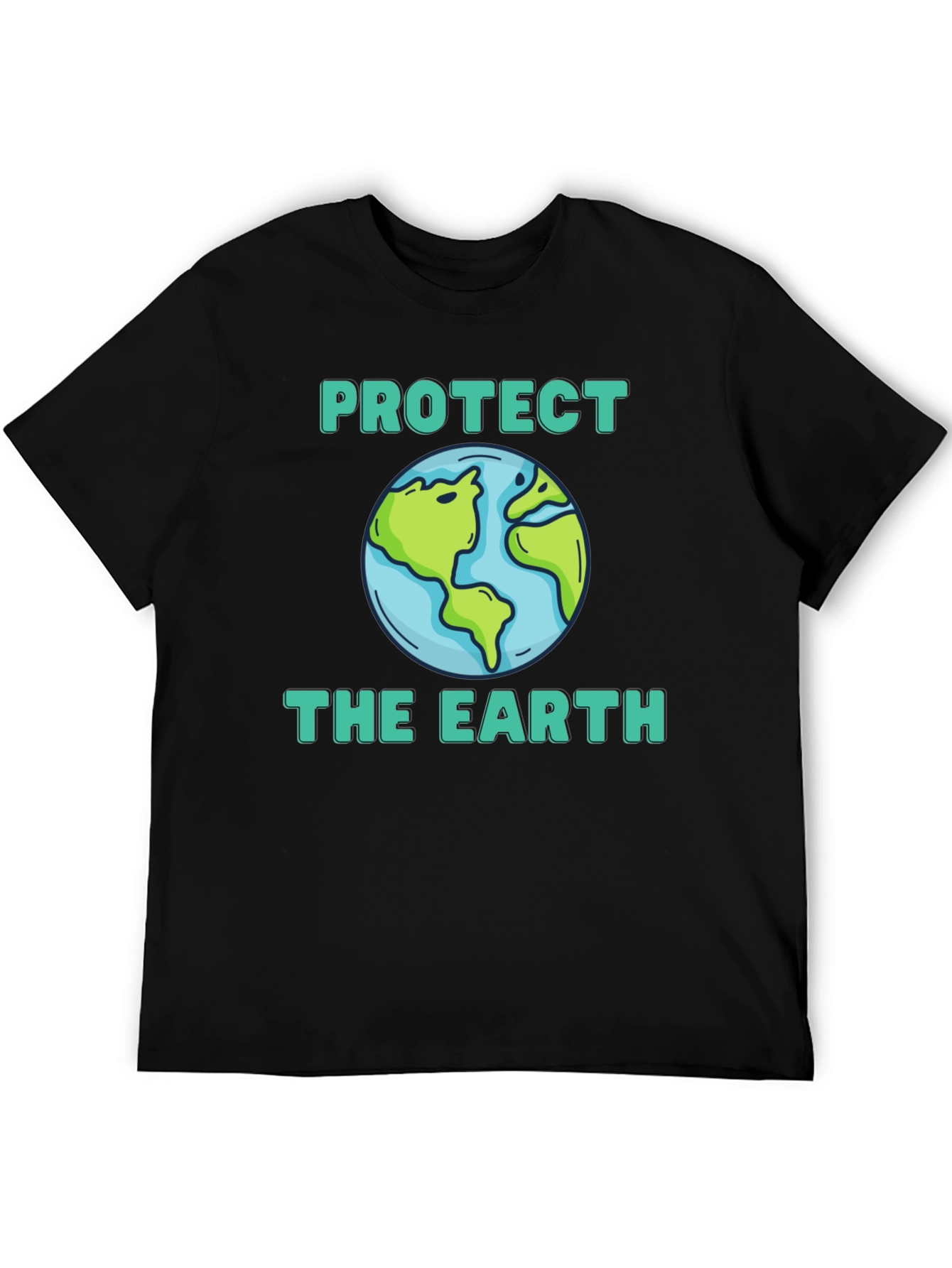 Protect the Earth Graphic Tee - Eco-Friendly Shirt