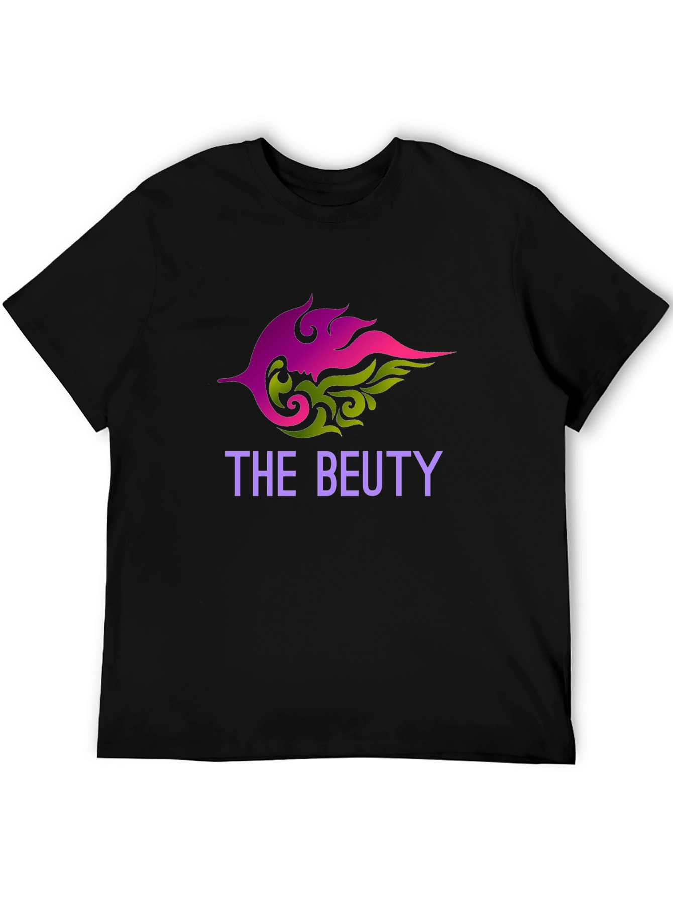 The Beuty Black T-Shirt - Stylish Graphic Tee