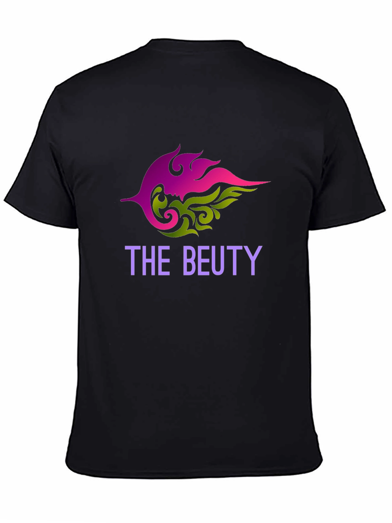 The Beuty Black T-Shirt - Stylish Graphic Tee