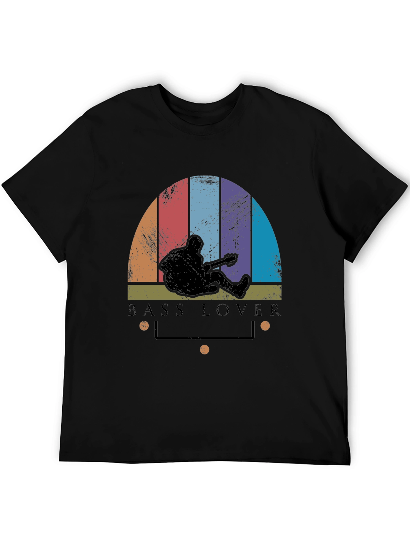 Bass Lover T-Shirt - Retro Style Music Tee
