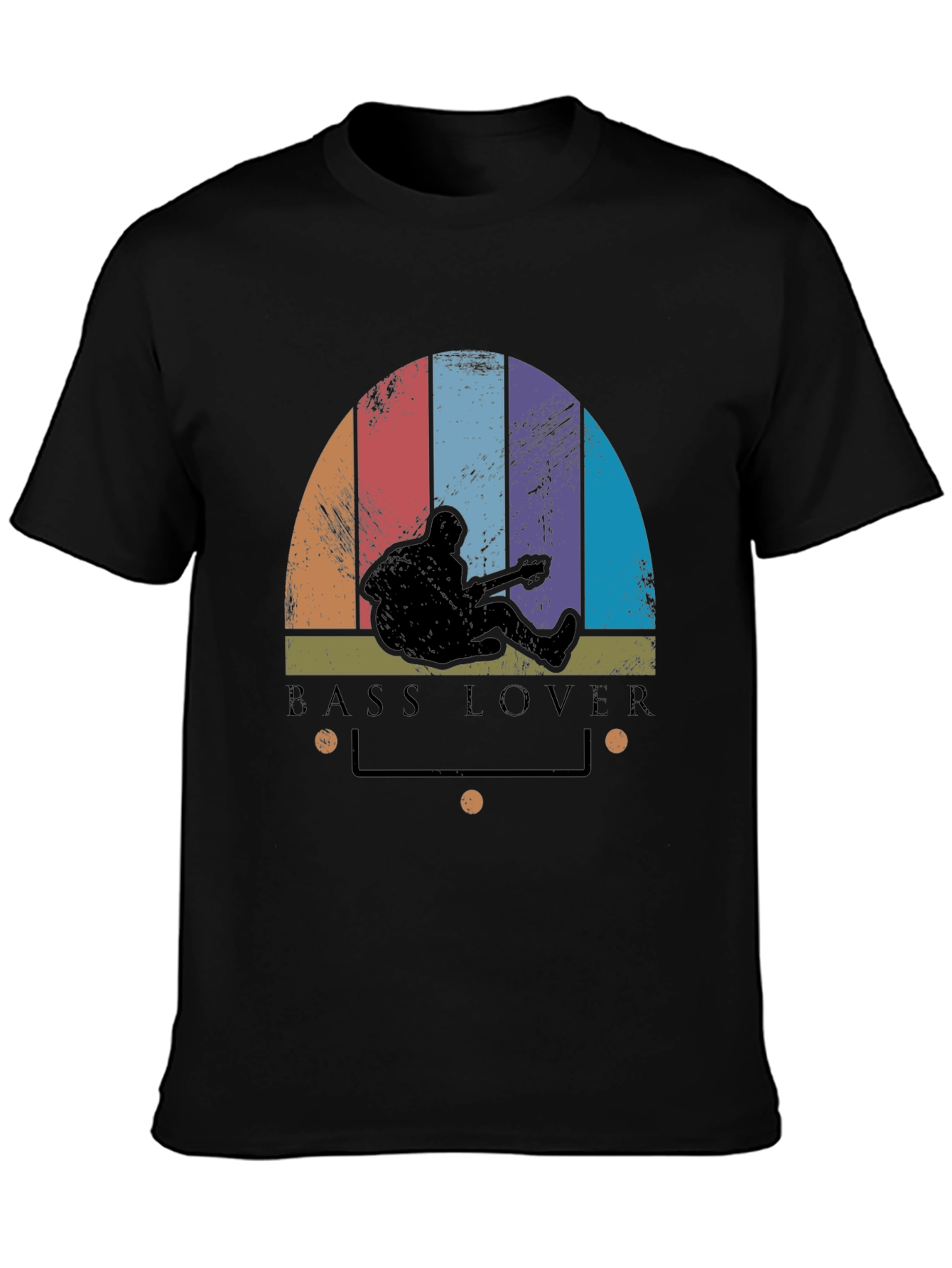 Bass Lover T-Shirt - Retro Style Music Tee