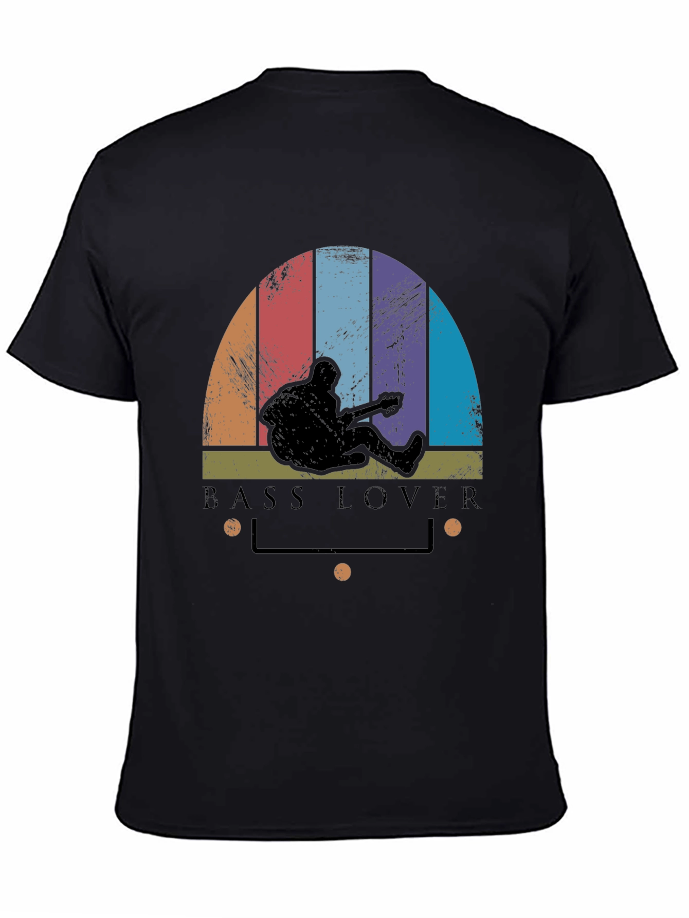 Bass Lover T-Shirt - Retro Style Music Tee