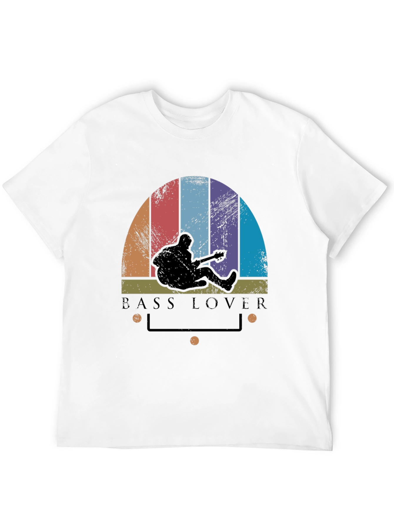 Bass Lover T-Shirt - Retro Style Music Tee