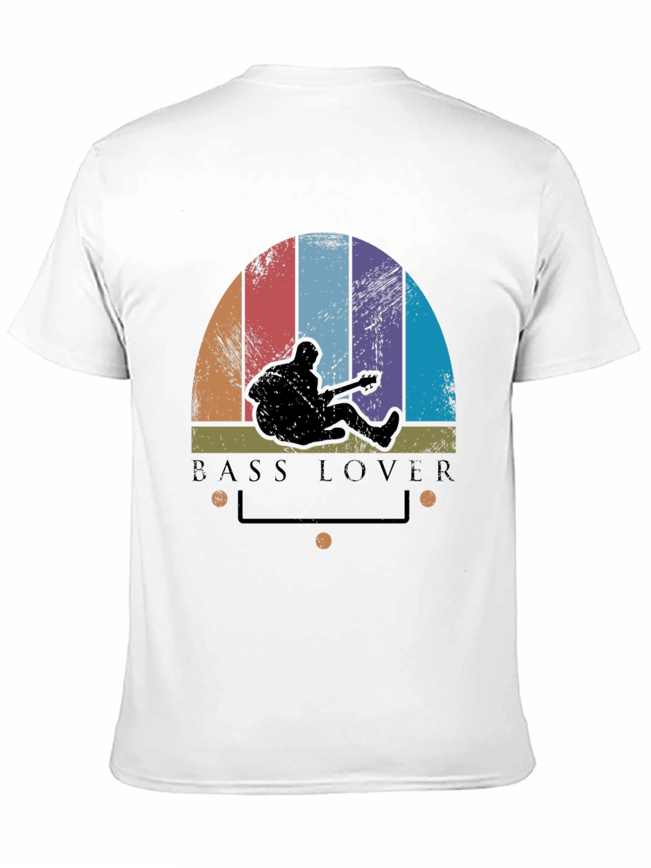 Bass Lover T-Shirt - Retro Style Music Tee