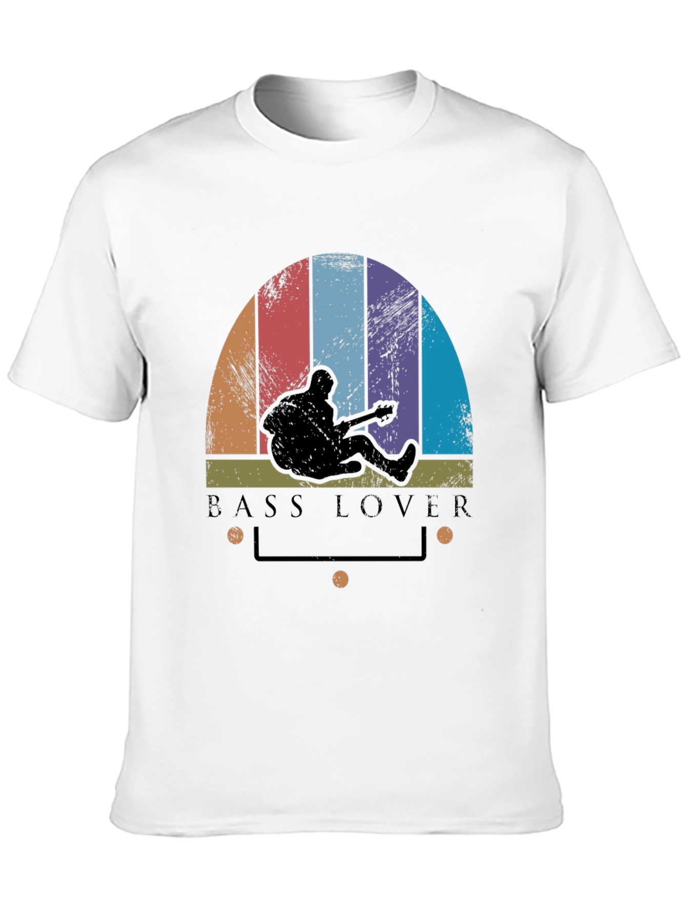 Bass Lover T-Shirt - Retro Style Music Tee