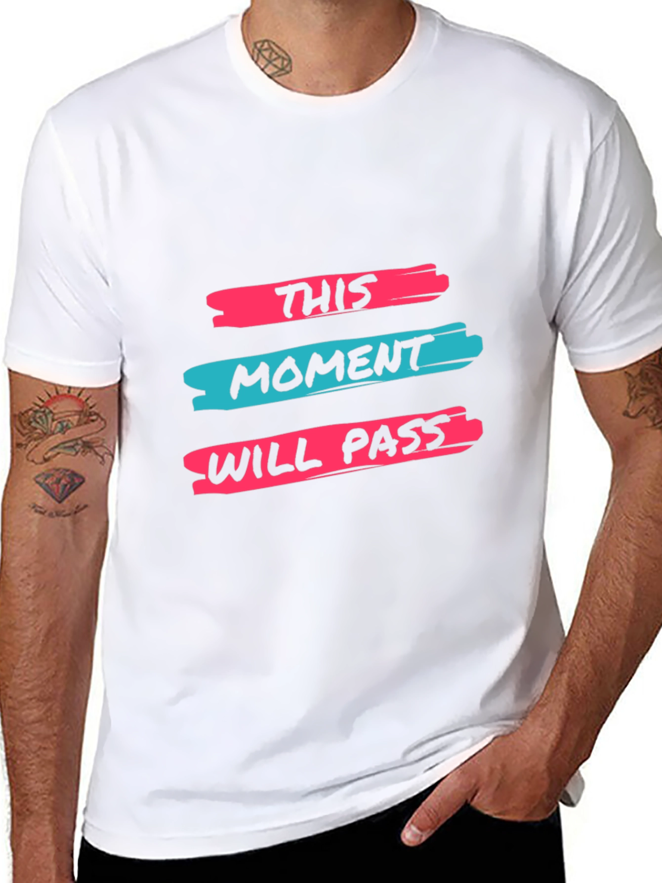 Inspirational T-Shirt: This Moment Will Pass