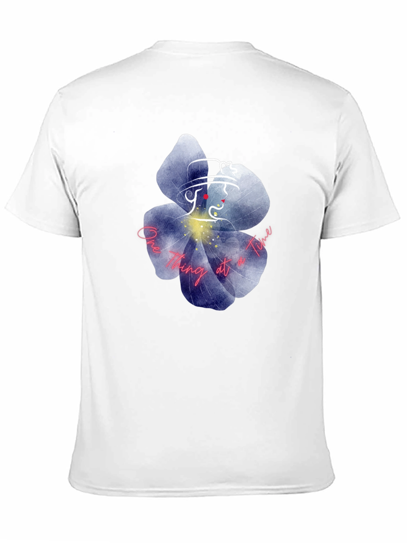 Floral Silhouette Graphic Tee