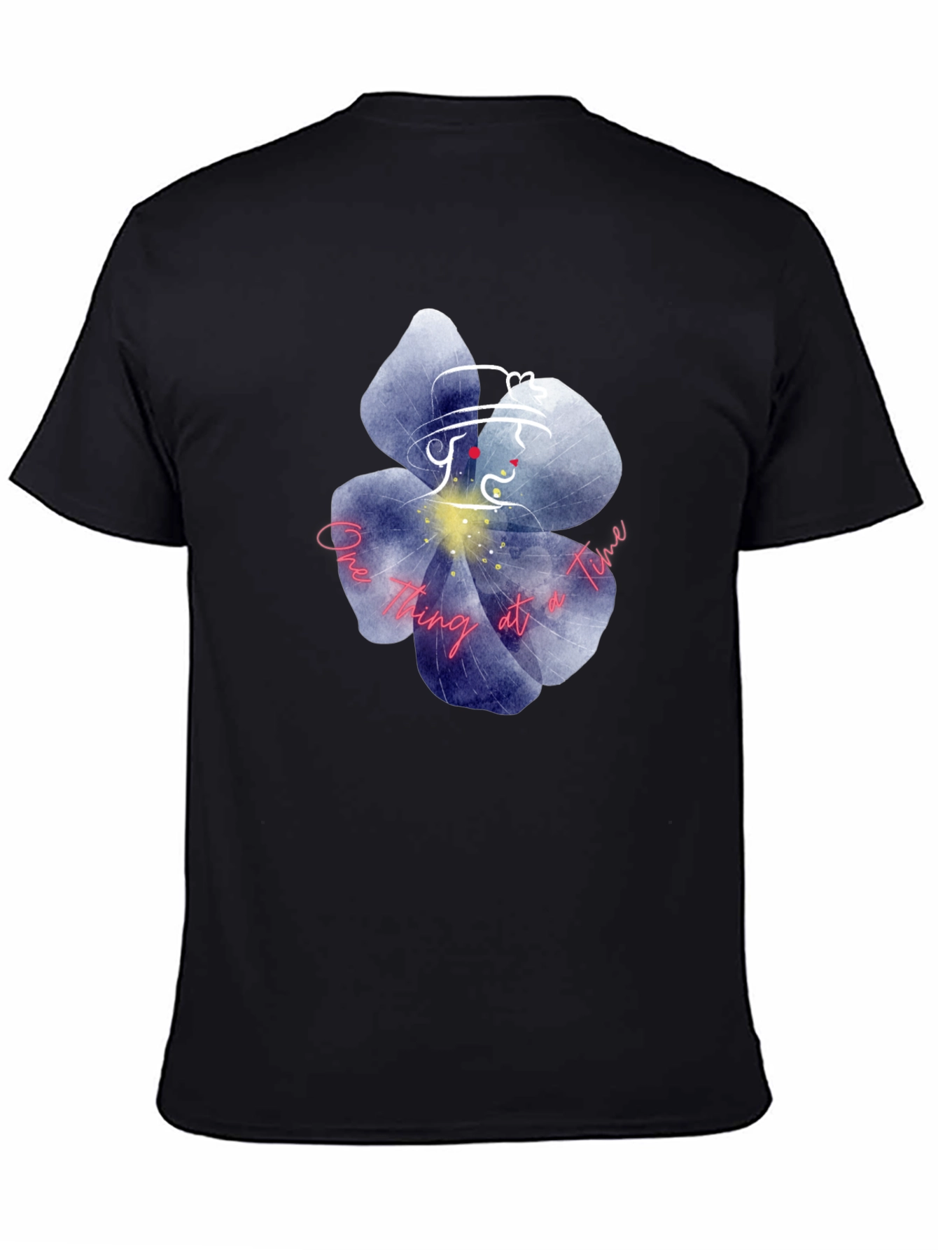 Floral Silhouette Graphic Tee