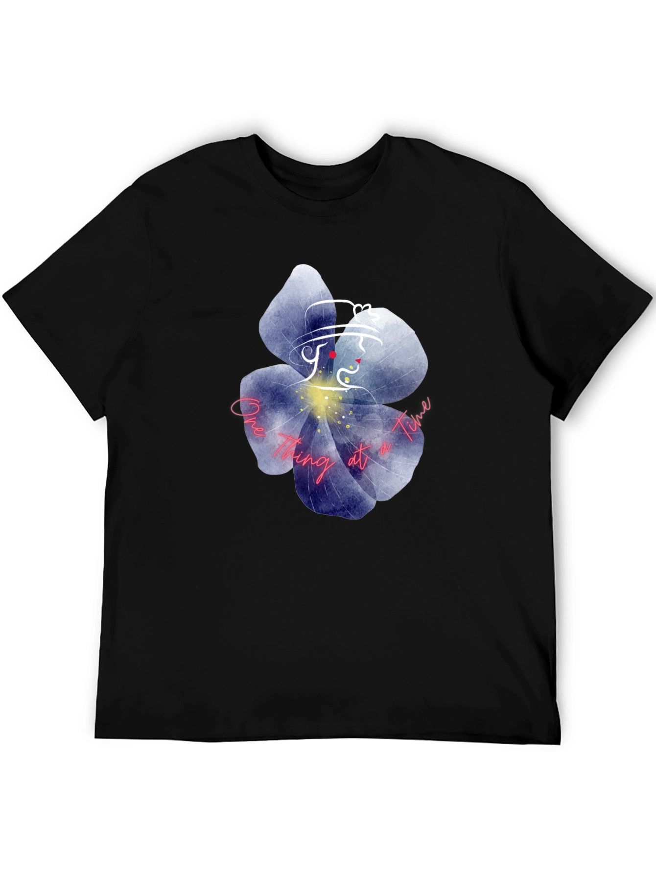 Floral Silhouette Graphic Tee