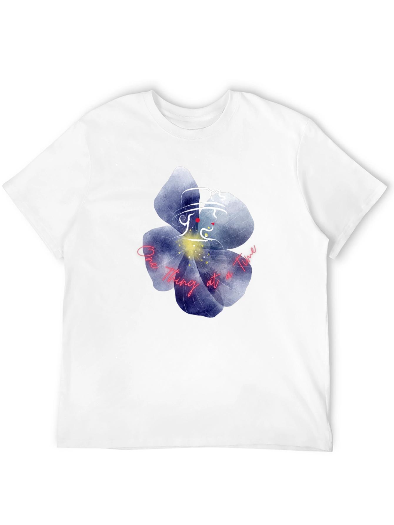 Floral Silhouette Graphic Tee