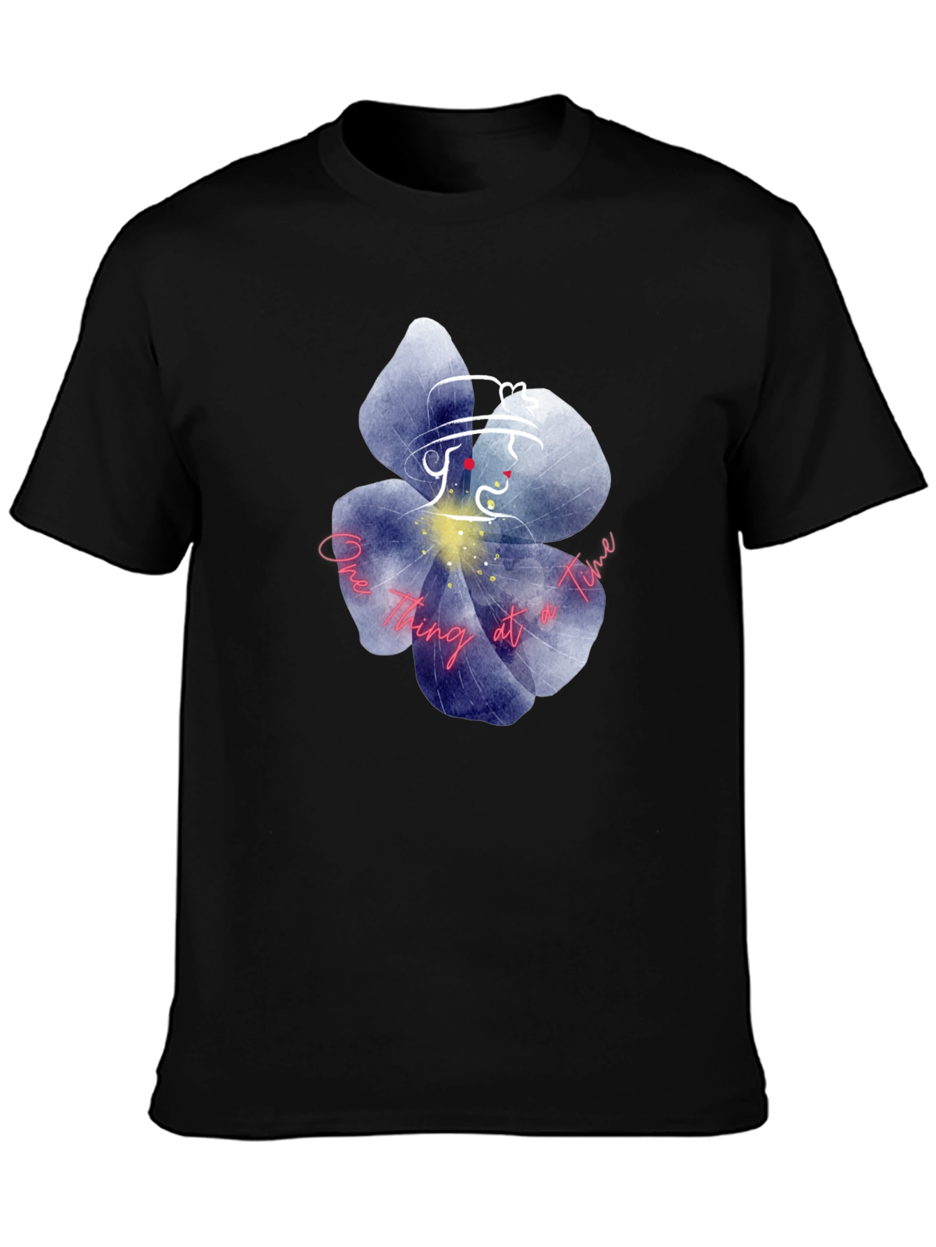 Floral Silhouette Graphic Tee