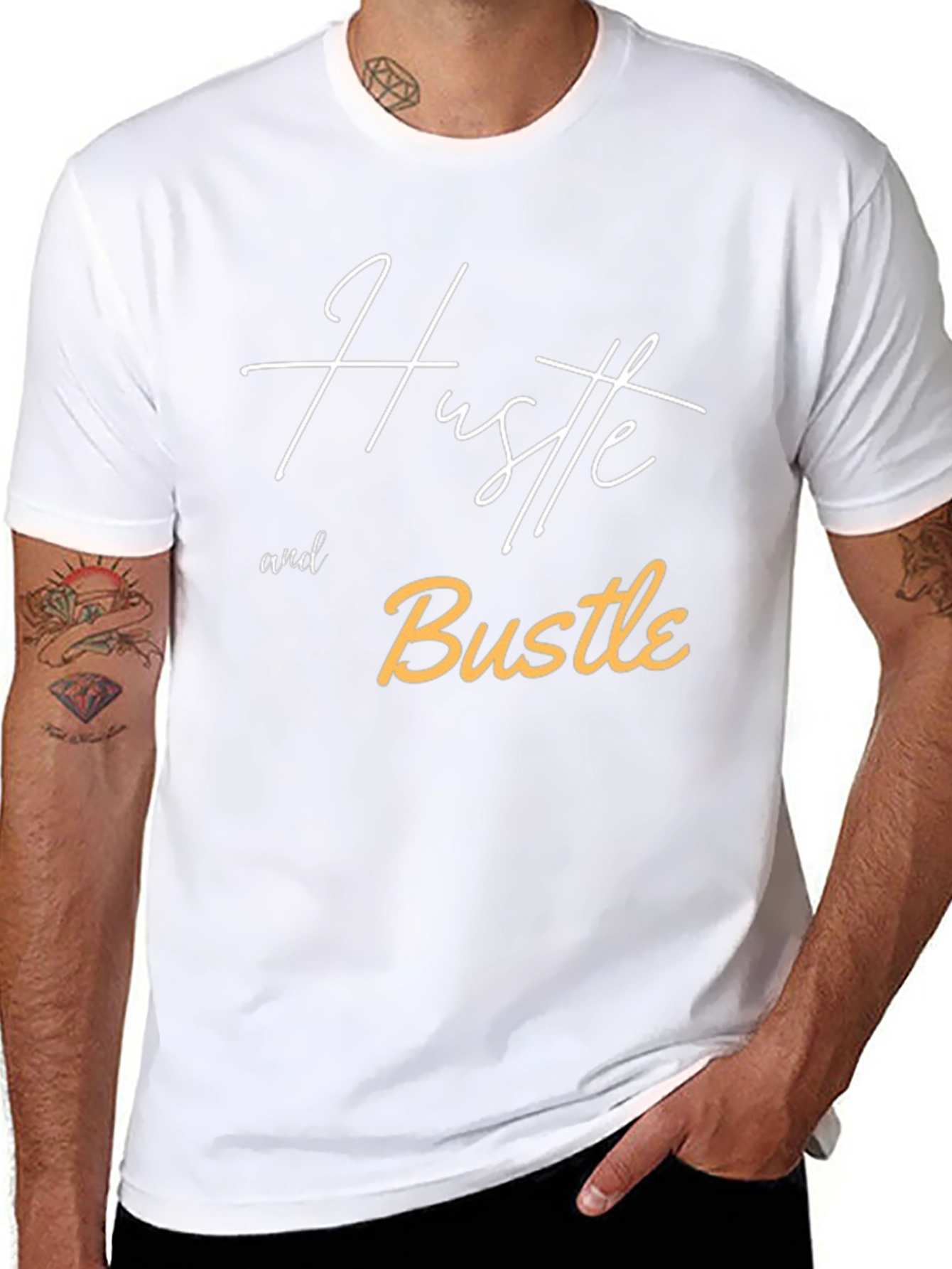 Hustle and Bustle Graphic Tee