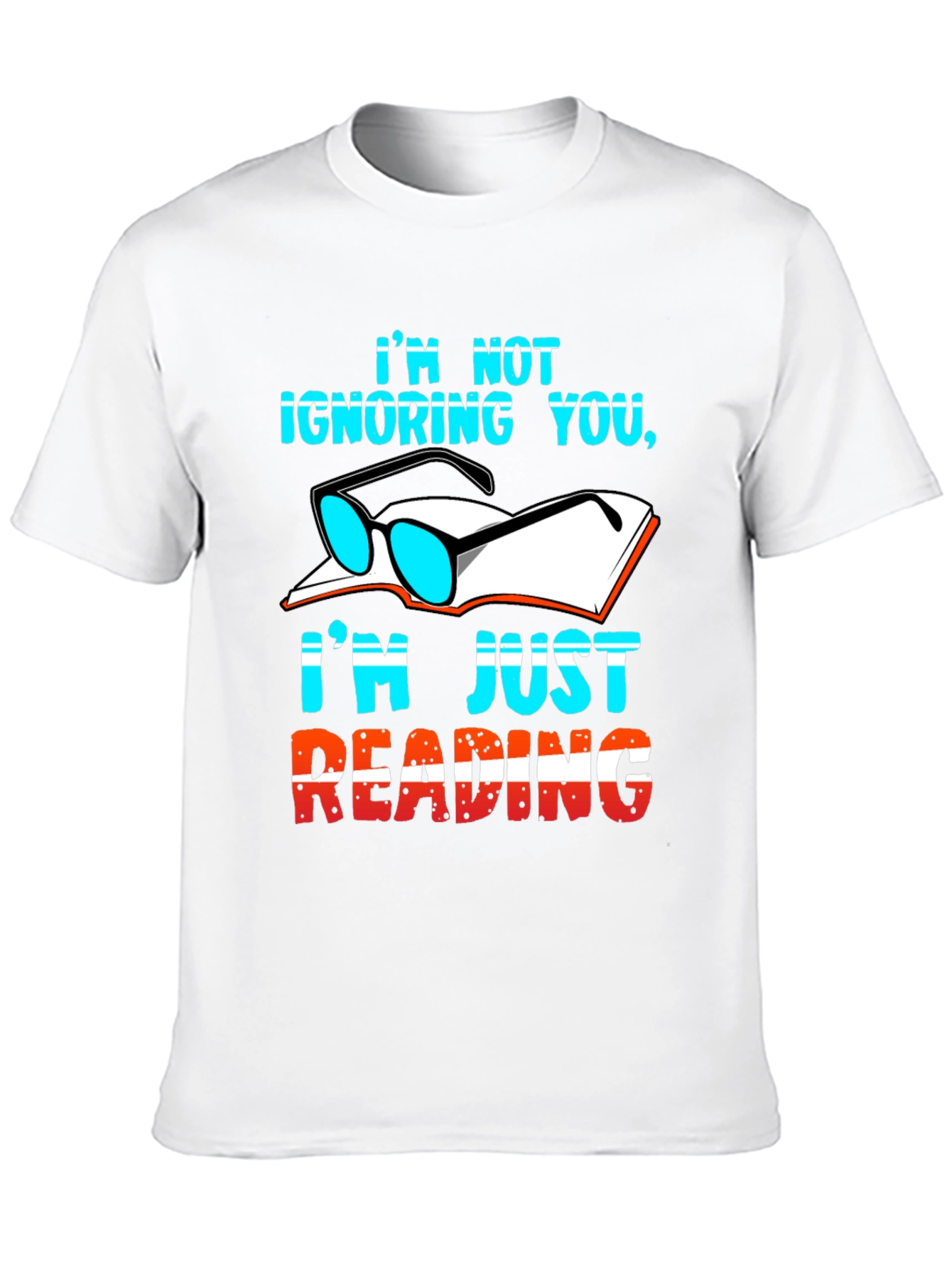 Im Not Ignoring You Reading Graphic Tee