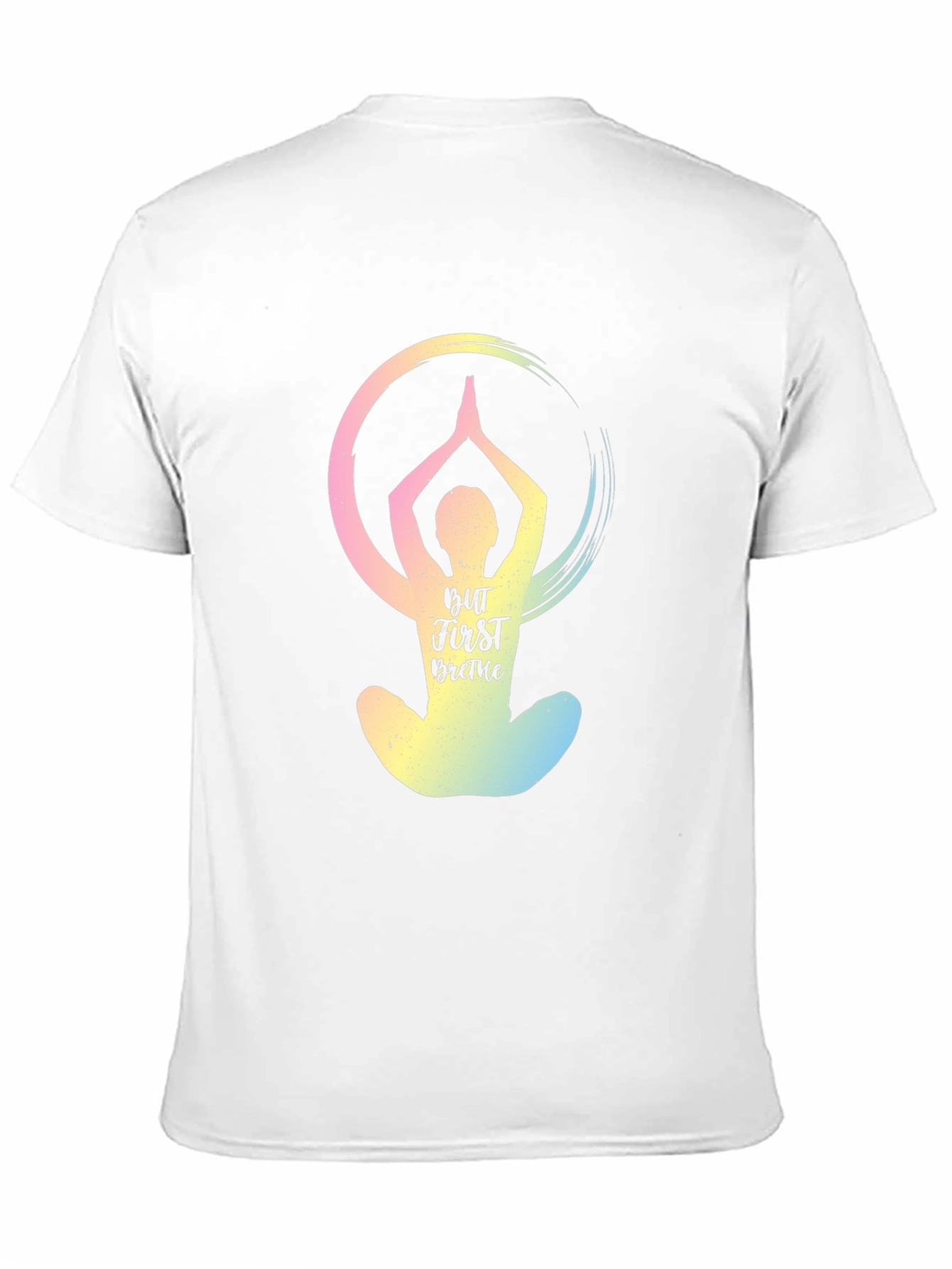 Yoga T-Shirt - But First Breathe Tee