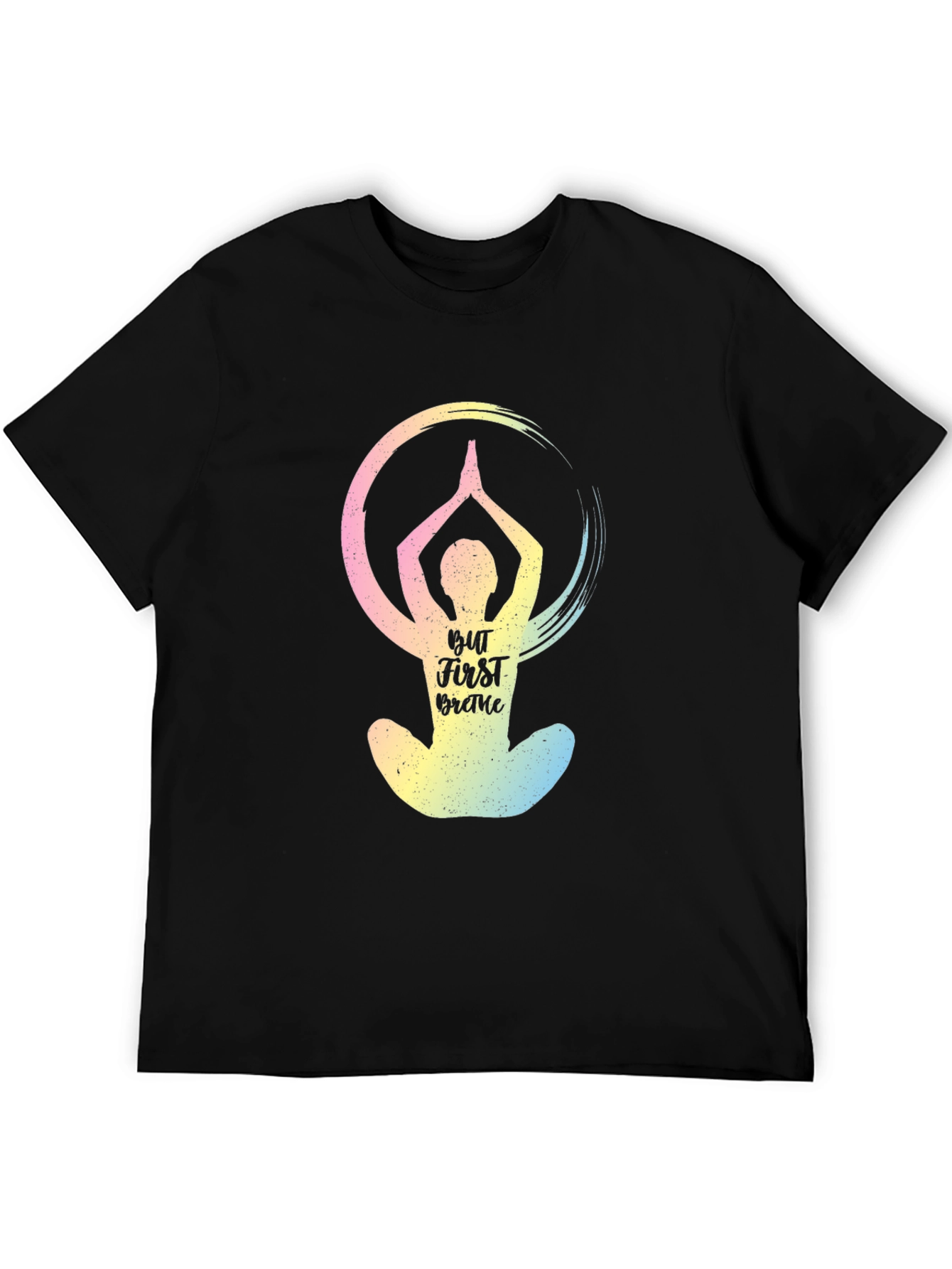 Yoga T-Shirt - But First Breathe Tee