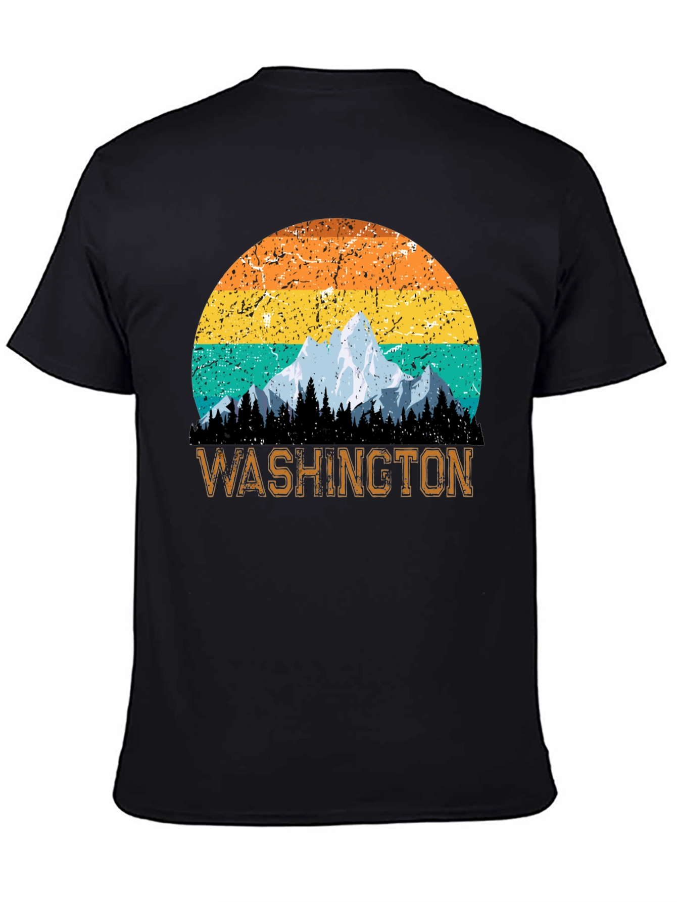 Washington Mountain Sunset T-Shirt