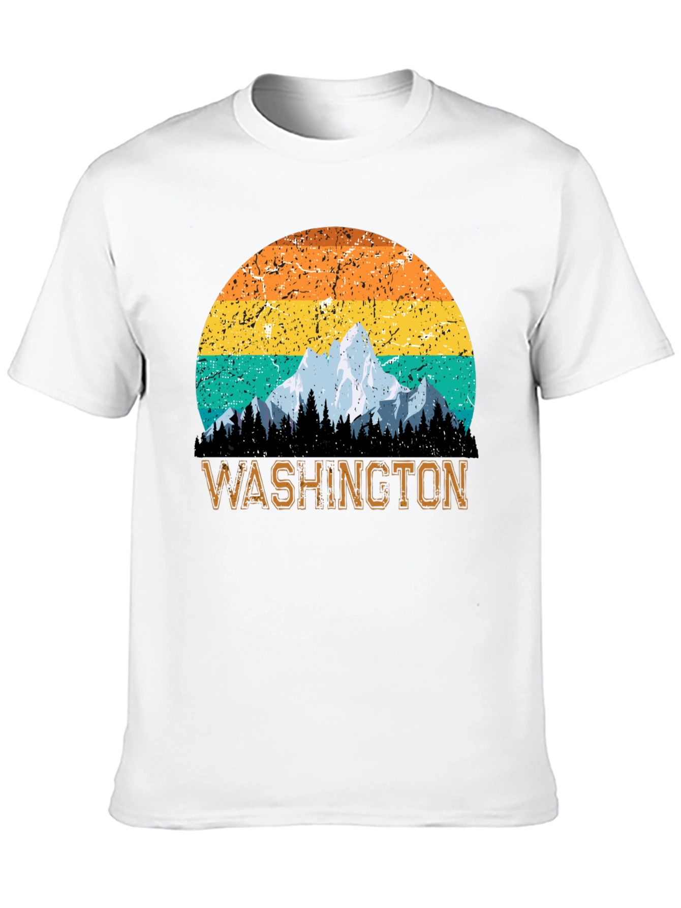Washington Mountain Sunset T-Shirt