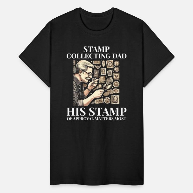 Vintage Postage Stamps Collecting Dad Collectors