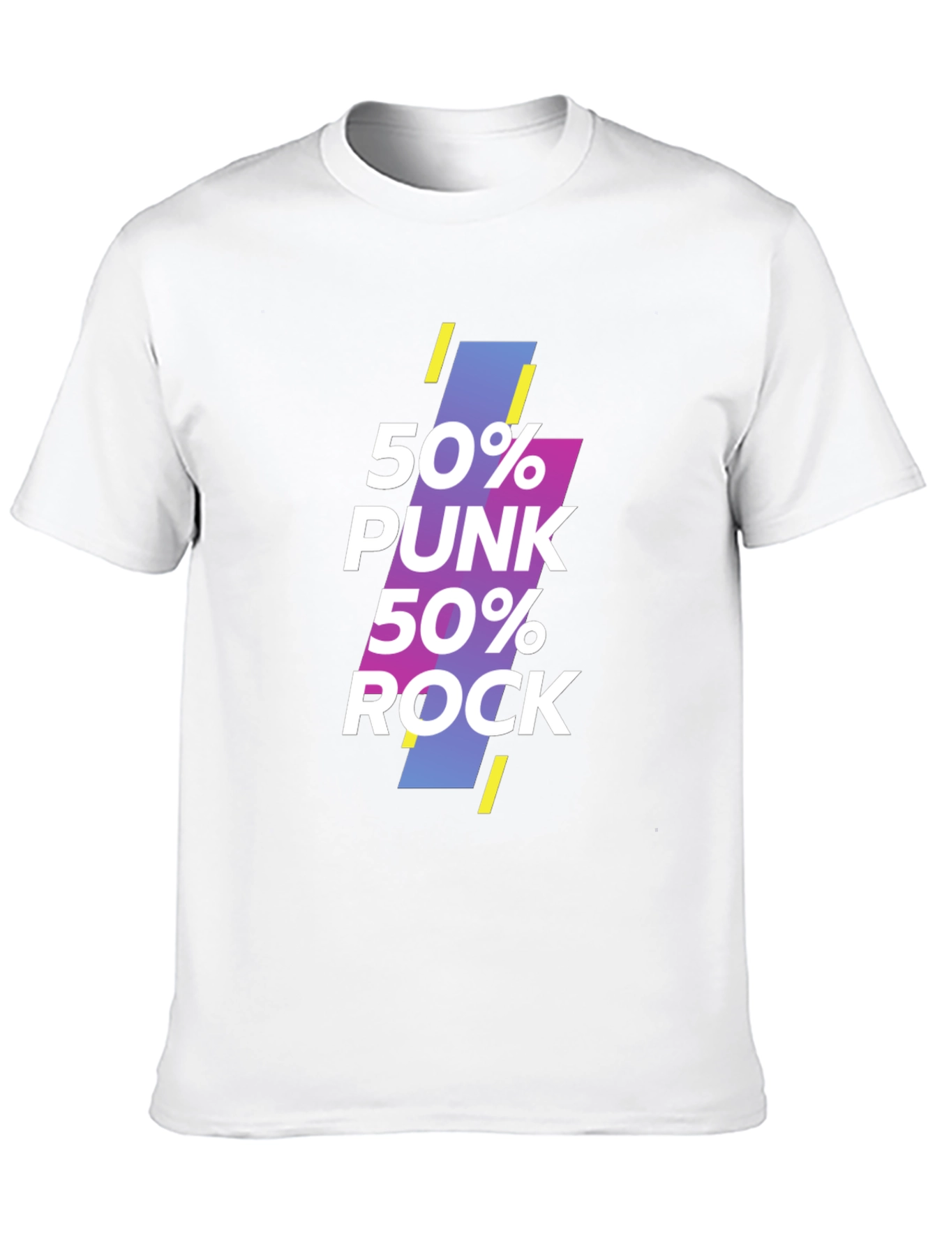 50% Punk 50% Rock Graphic T-Shirt