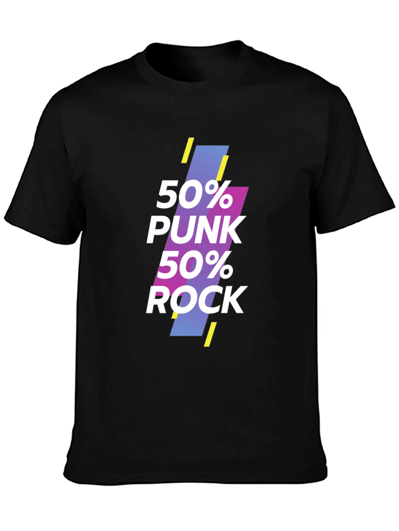 50% Punk 50% Rock Graphic T-Shirt