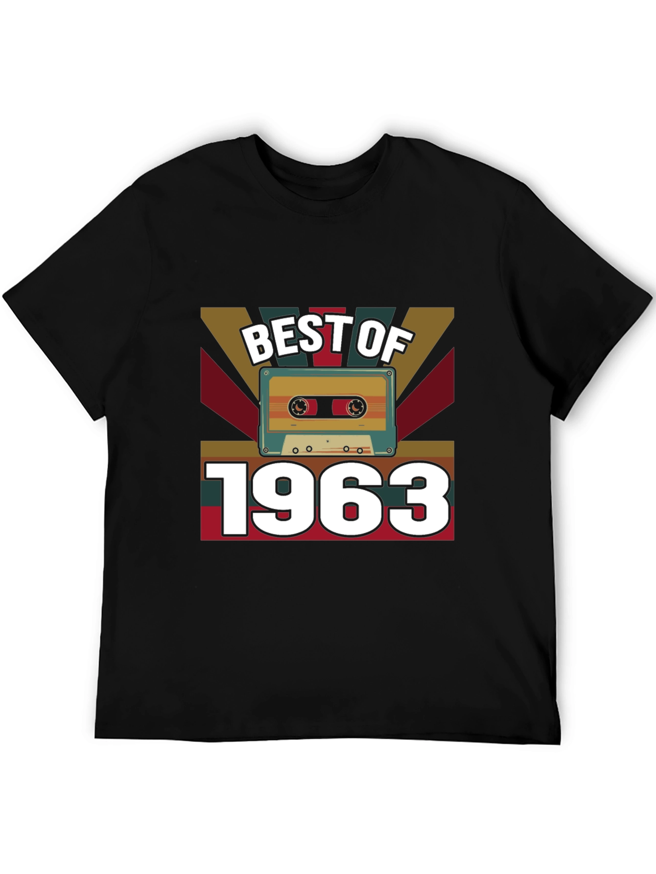 Best of 1963 Cassette Tape Graphic T-Shirt