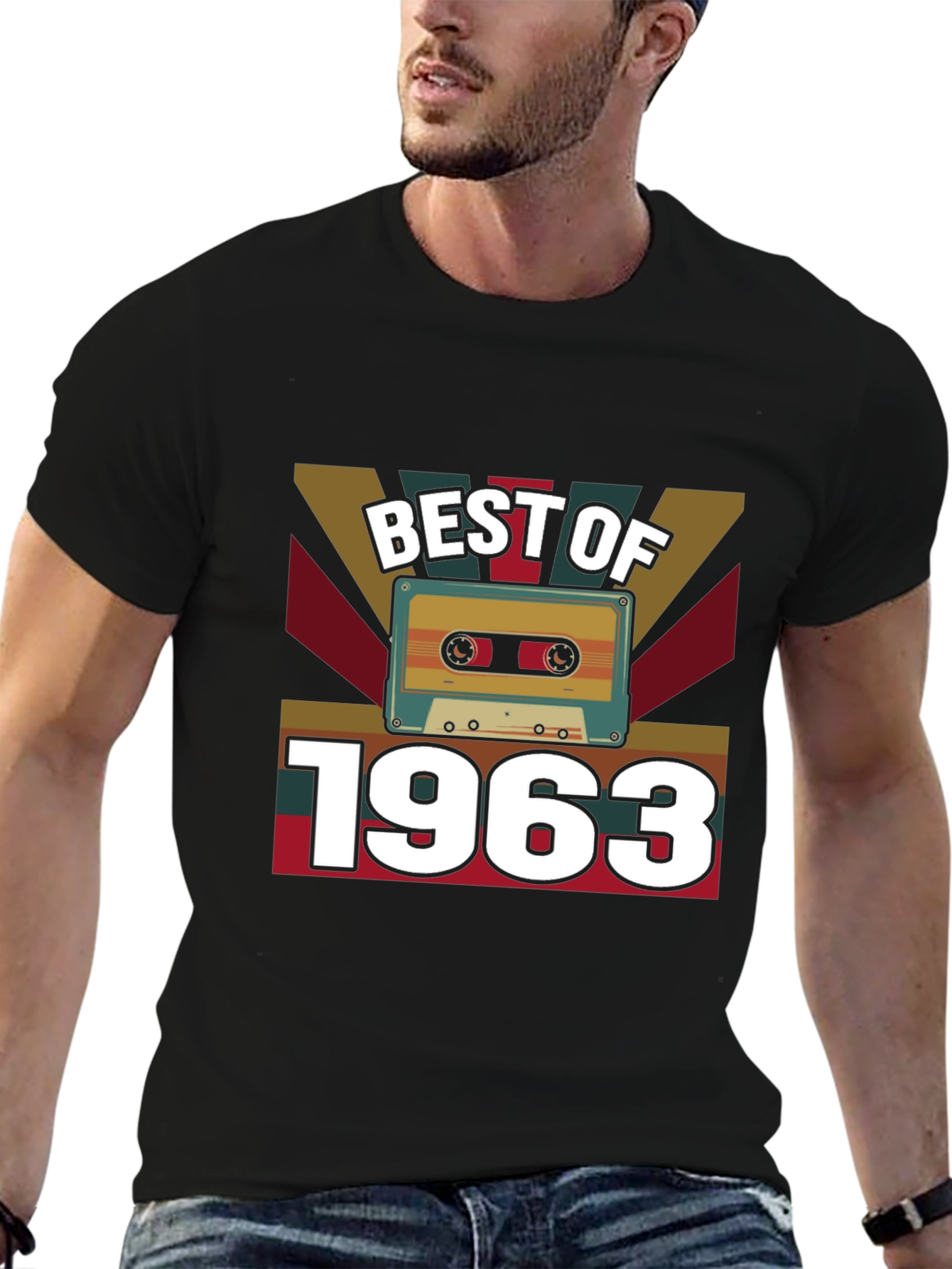 Best of 1963 Cassette Tape Graphic T-Shirt