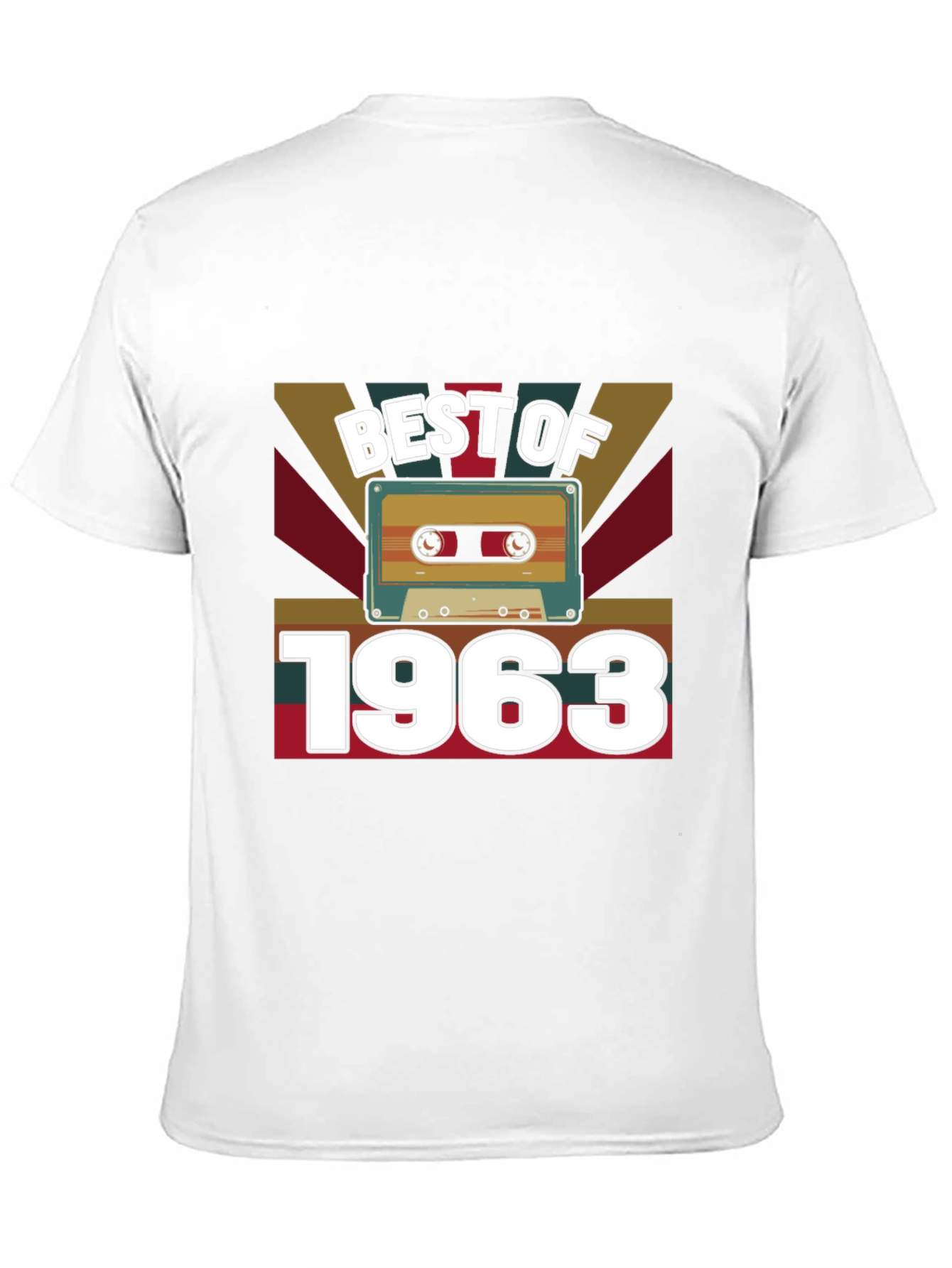 Best of 1963 Cassette Tape Graphic T-Shirt