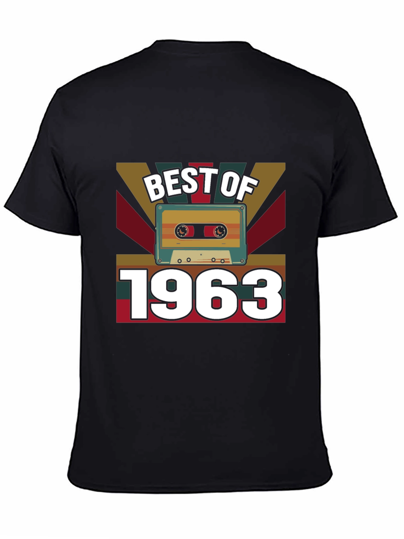Best of 1963 Cassette Tape Graphic T-Shirt