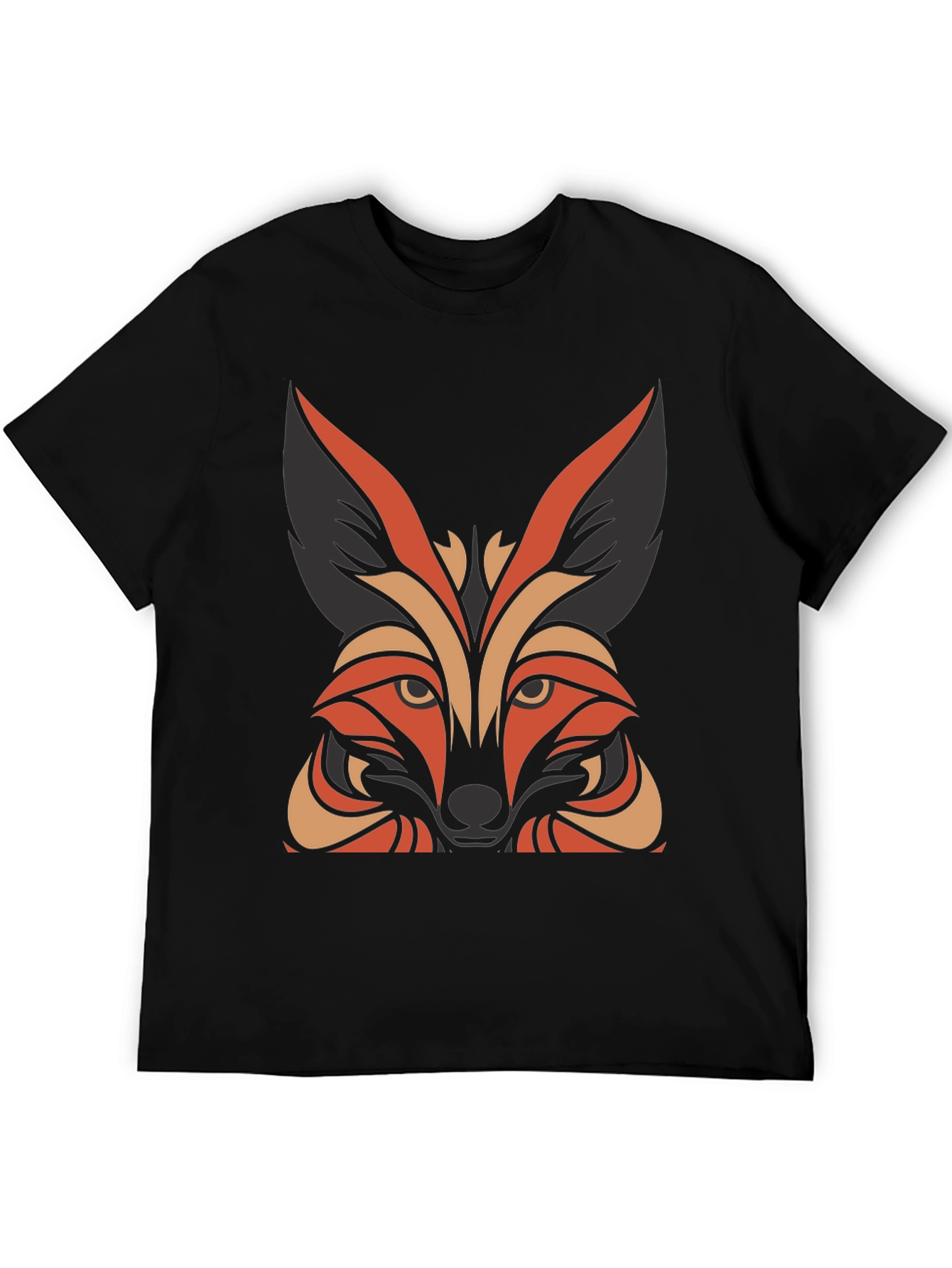Fox Graphic Tee - Stylish Mens T-Shirt
