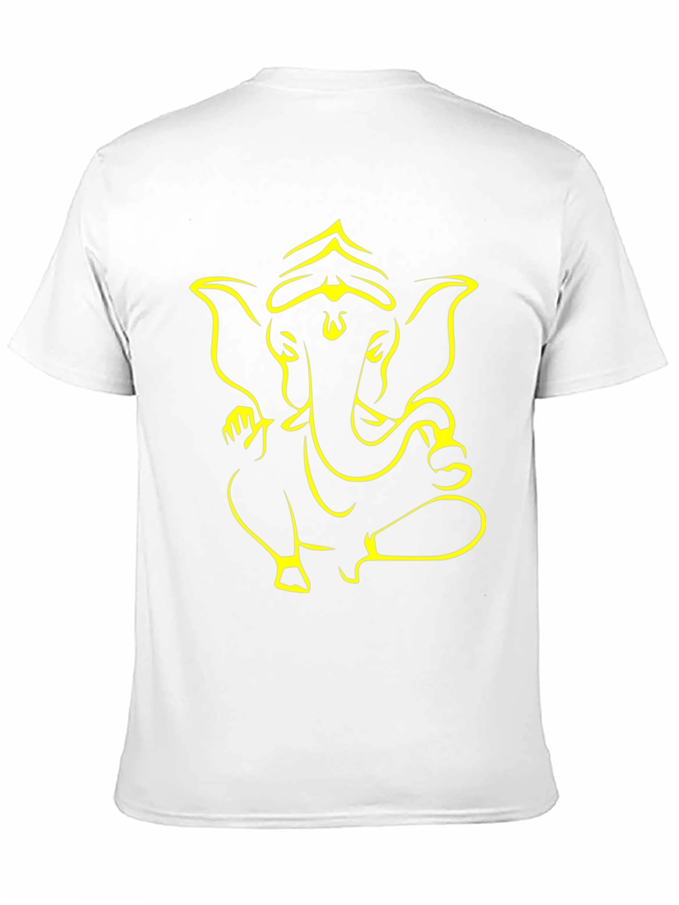 Ganesha Graphic Tee - Black Cotton Blend