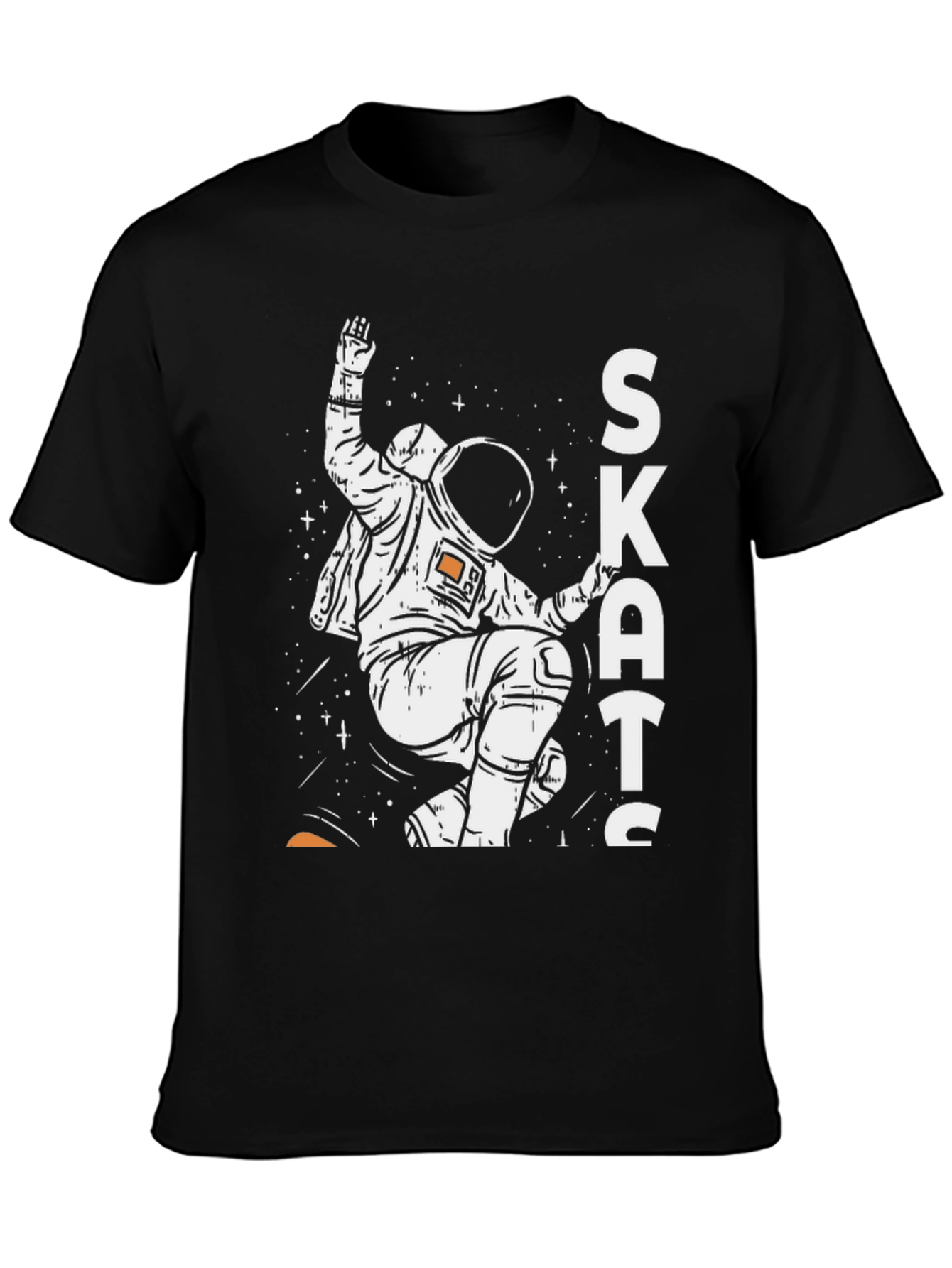 Skates Astronaut Graphic T-Shirt