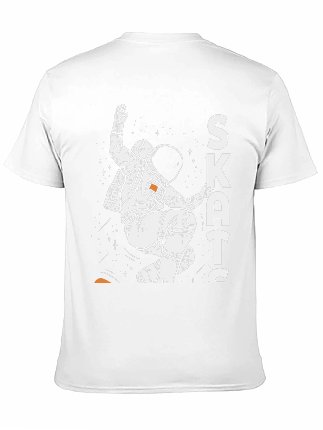 Skates Astronaut Graphic T-Shirt