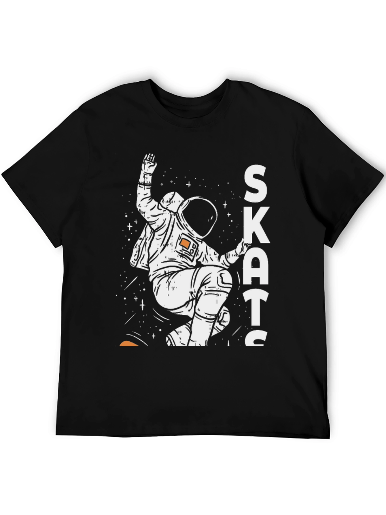 Skates Astronaut Graphic T-Shirt