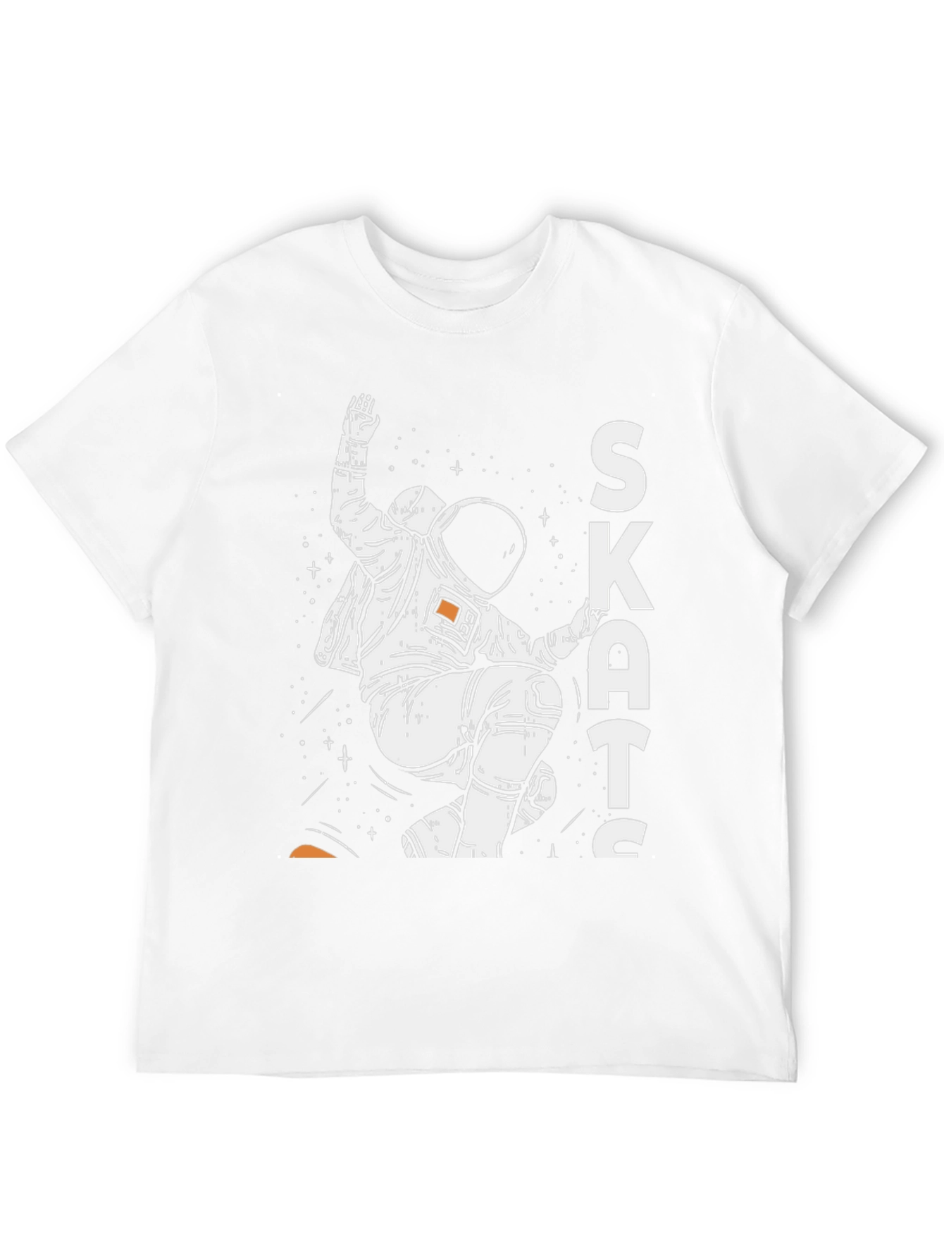 Skates Astronaut Graphic T-Shirt
