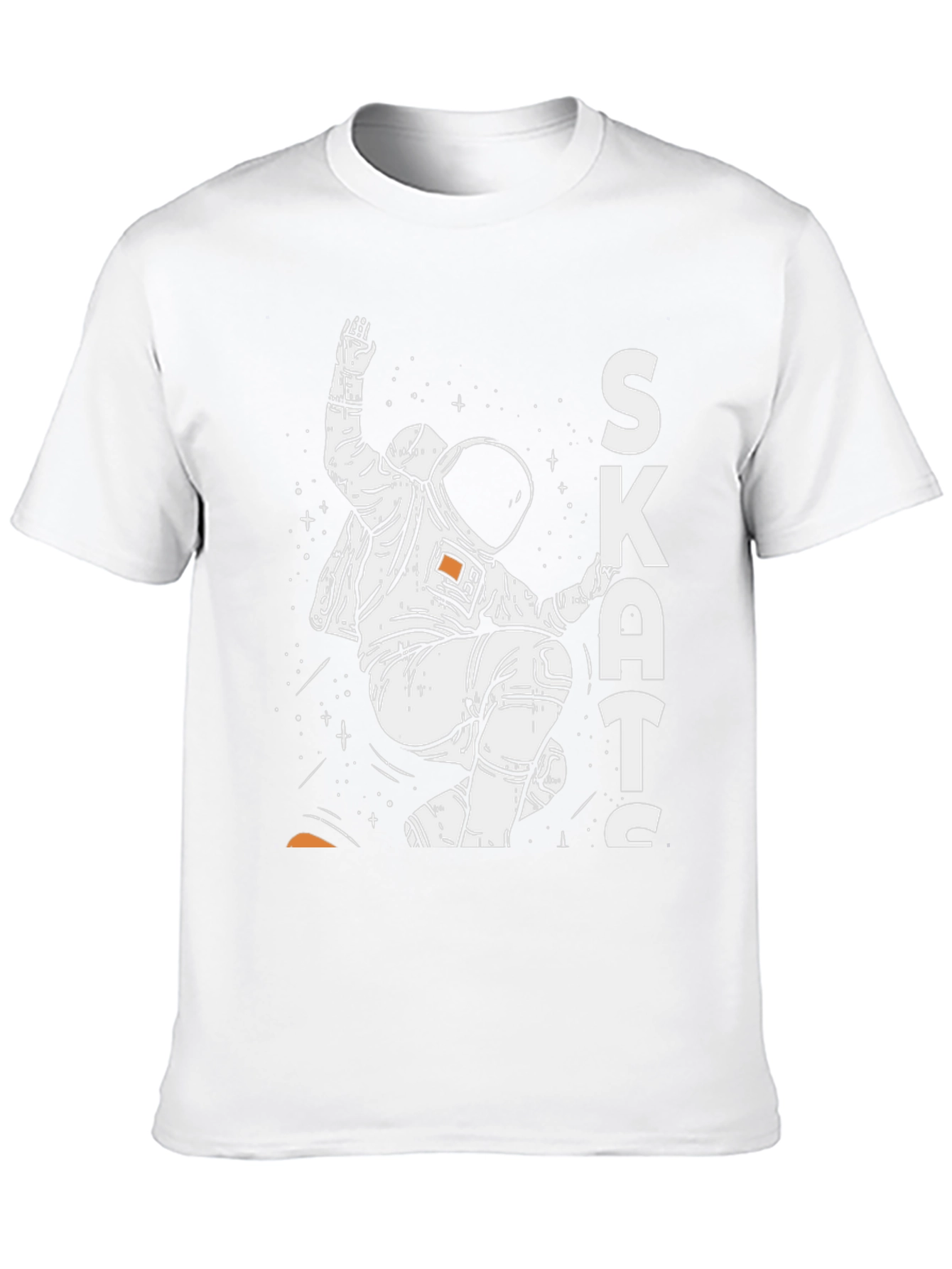 Skates Astronaut Graphic T-Shirt