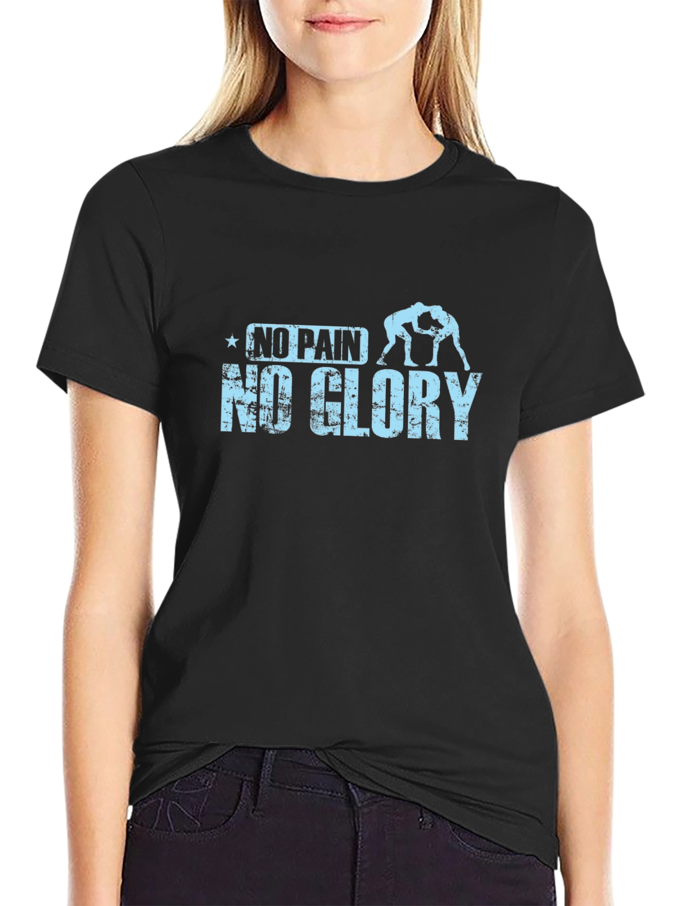 No Pain No Glory Wrestling T-Shirt