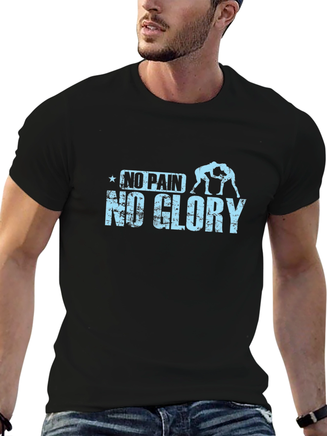 No Pain No Glory Wrestling T-Shirt