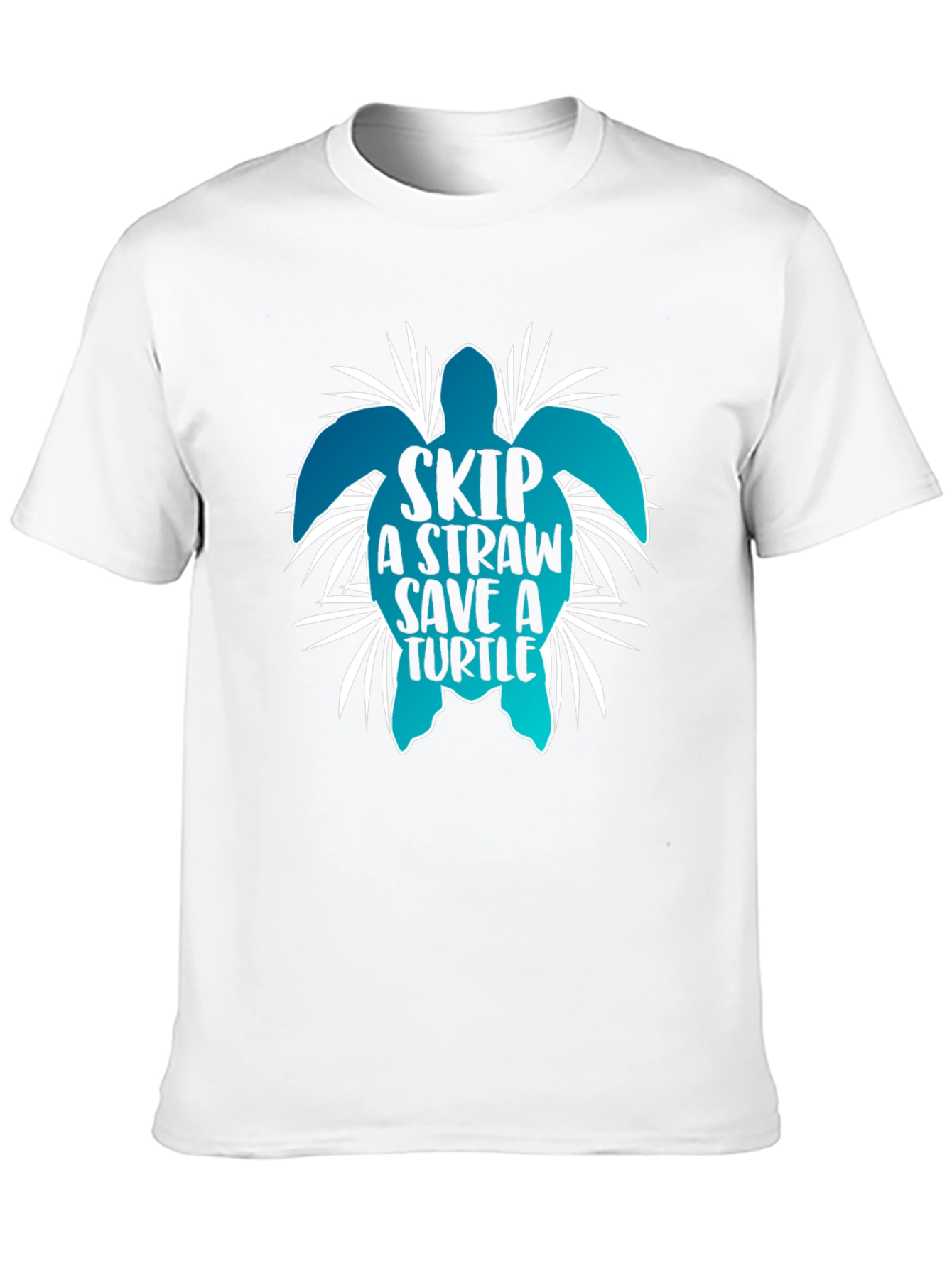 Skip a Straw Save a Turtle Graphic Tee