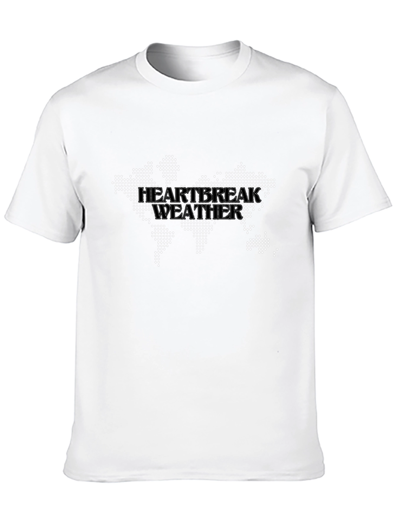 Heartbreak Weather World Map Graphic T-Shirt
