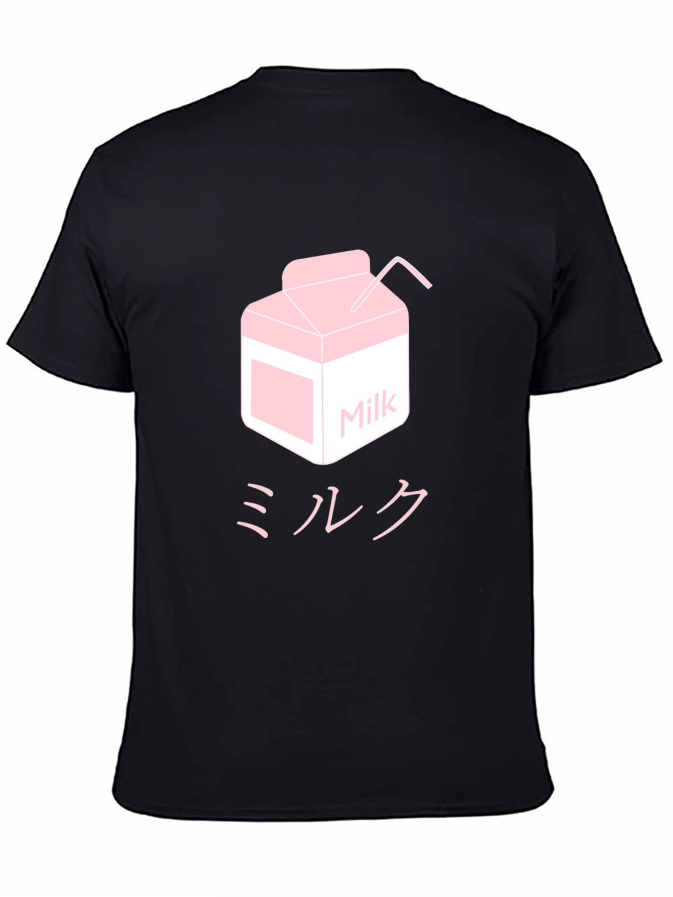 Milk Carton Graphic T-Shirt - Cute Anime Style