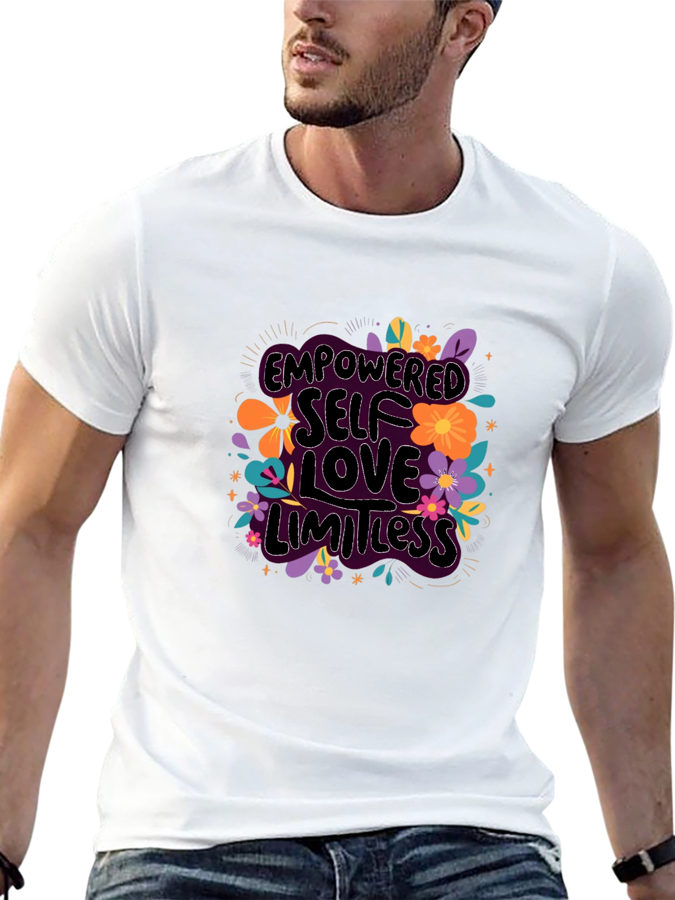Empowered Self Love Graphic T-Shirt