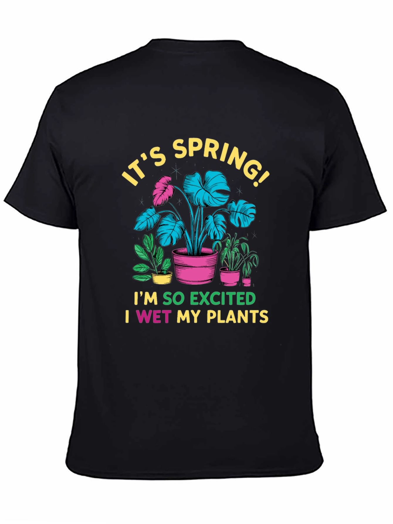 Its Spring! I Wet My Plants Graphic Tee