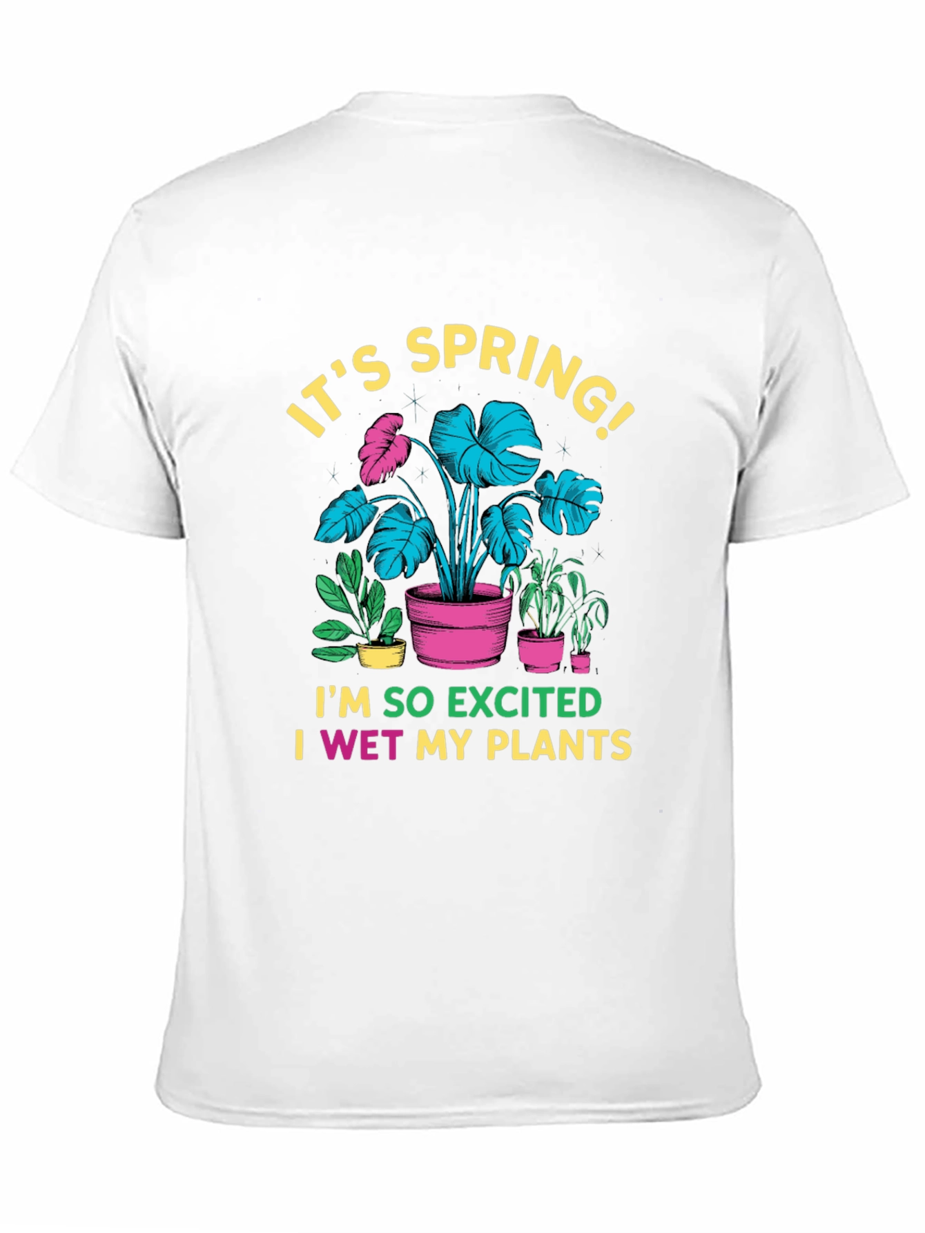 Its Spring! I Wet My Plants Graphic Tee