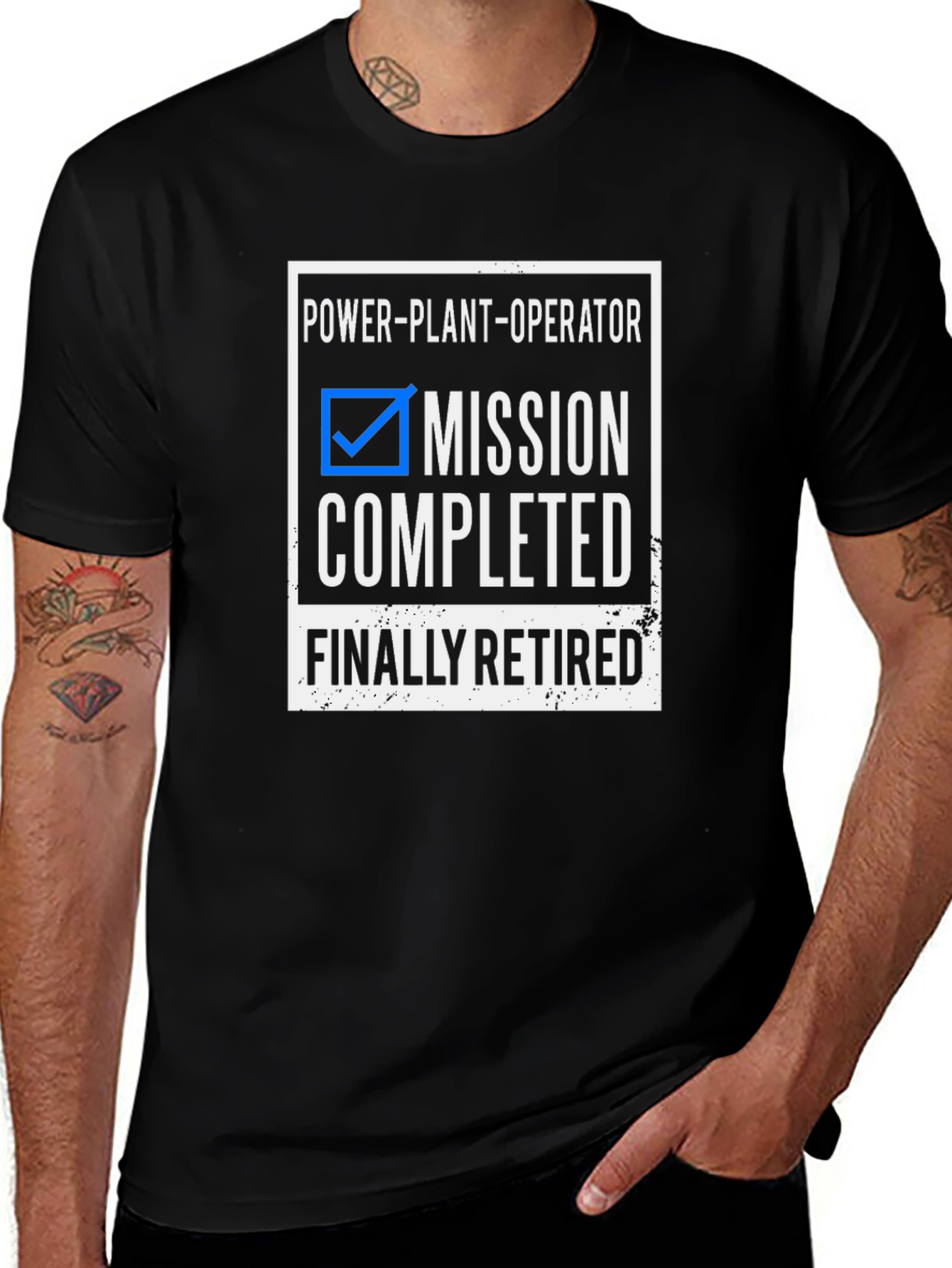 Power Plant Operator Retired T-Shirt