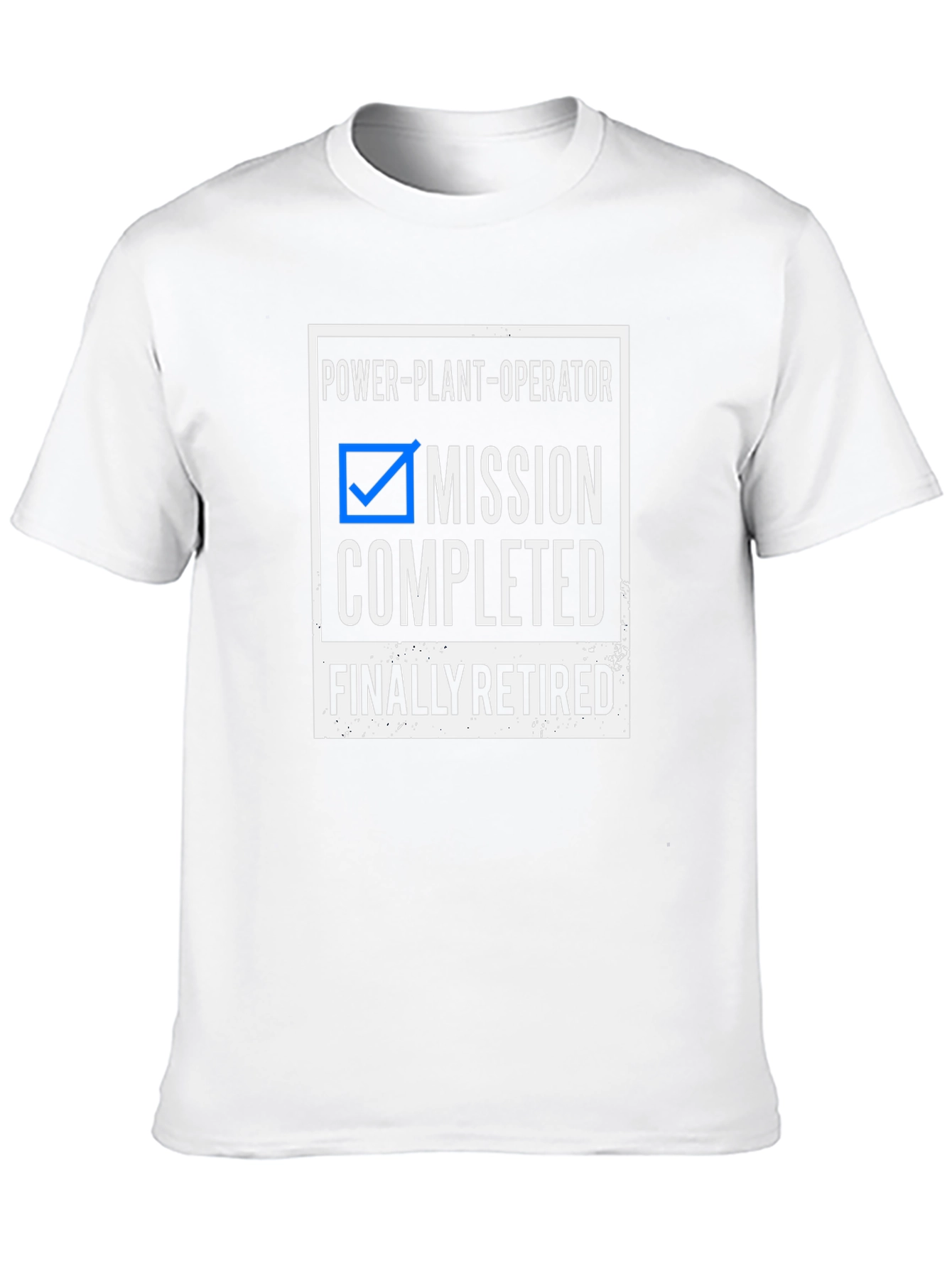 Power Plant Operator Retired T-Shirt