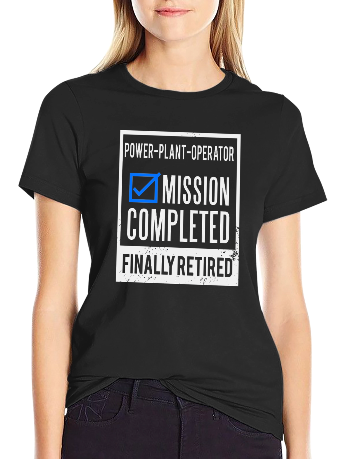 Power Plant Operator Retired T-Shirt
