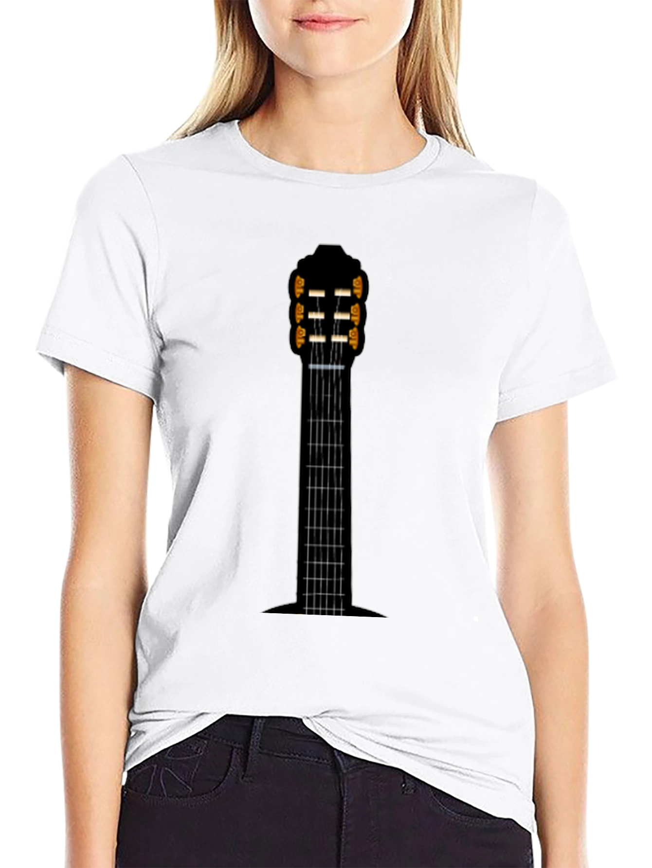 Guitar Neck Graphic T-Shirt