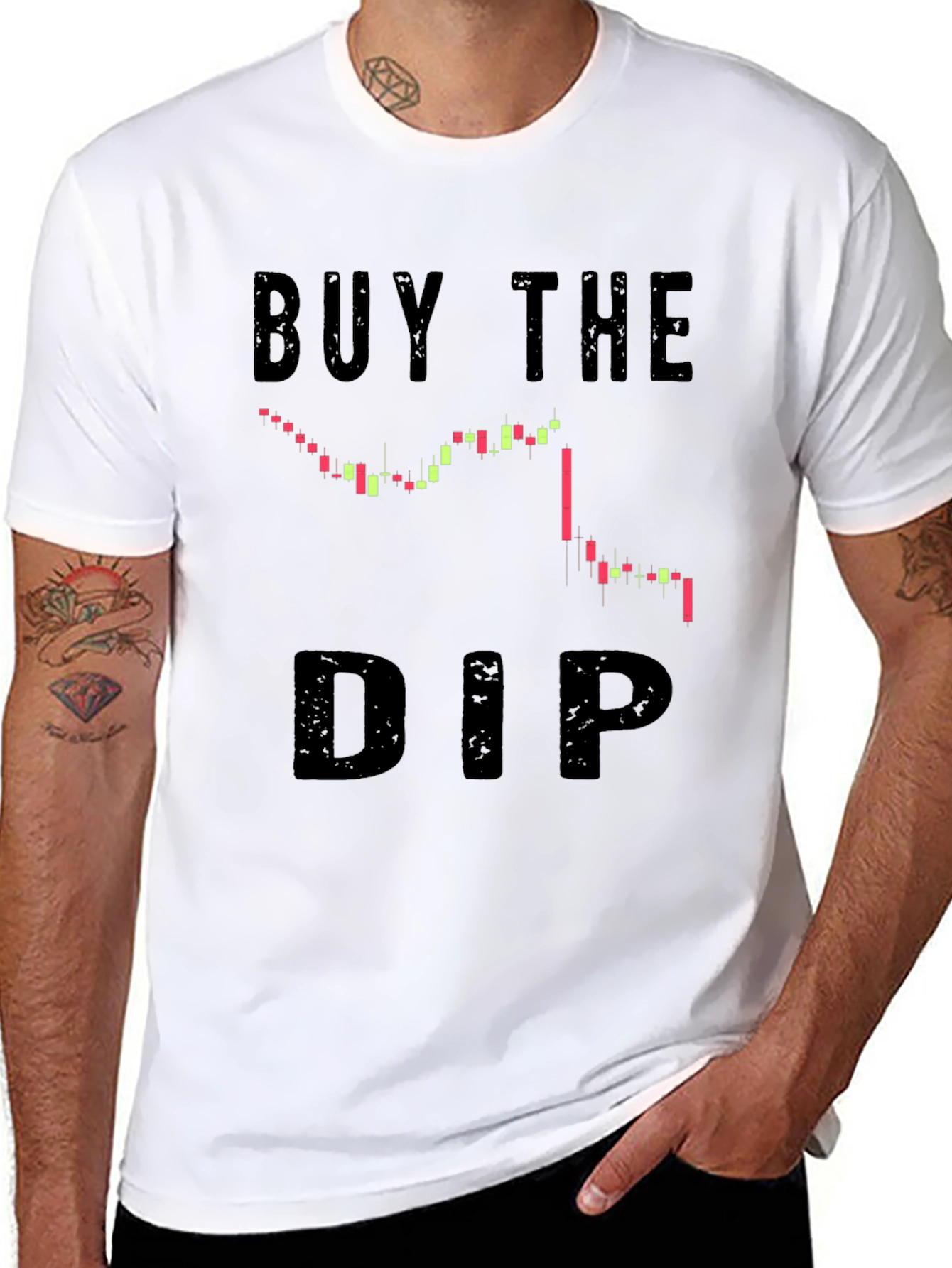 Buy The Dip T-Shirt - Crypto Trading